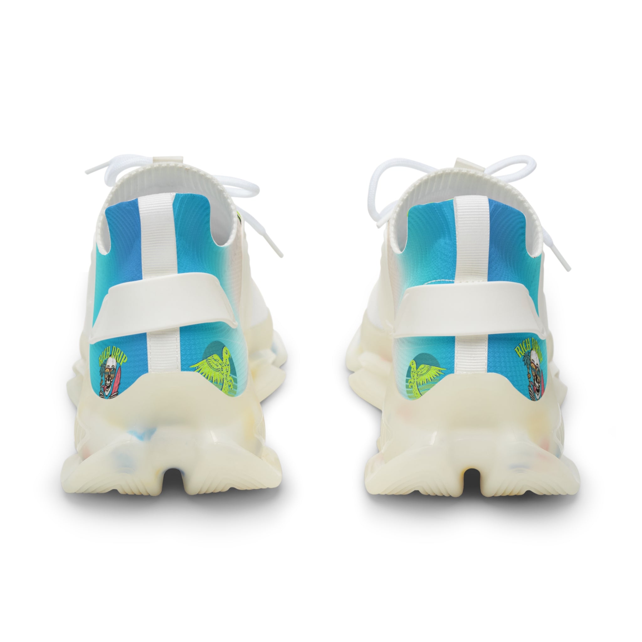 Rich Vibes Volt Beach Sand - Men's Mesh Sneakers White