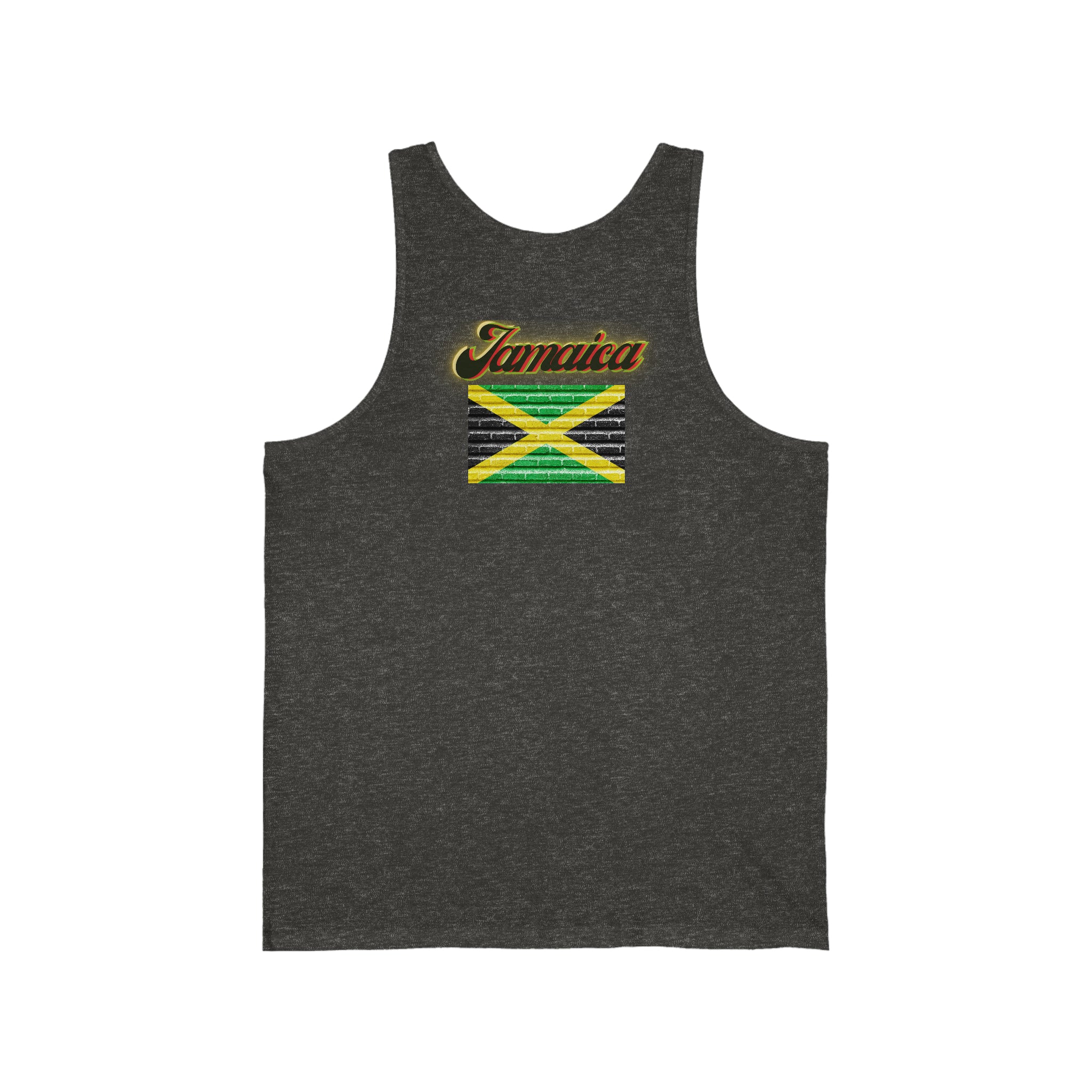 Rich Vibes Authentic Origin Zion Lion Of Judah Jamaica Flag - Jersey Tank