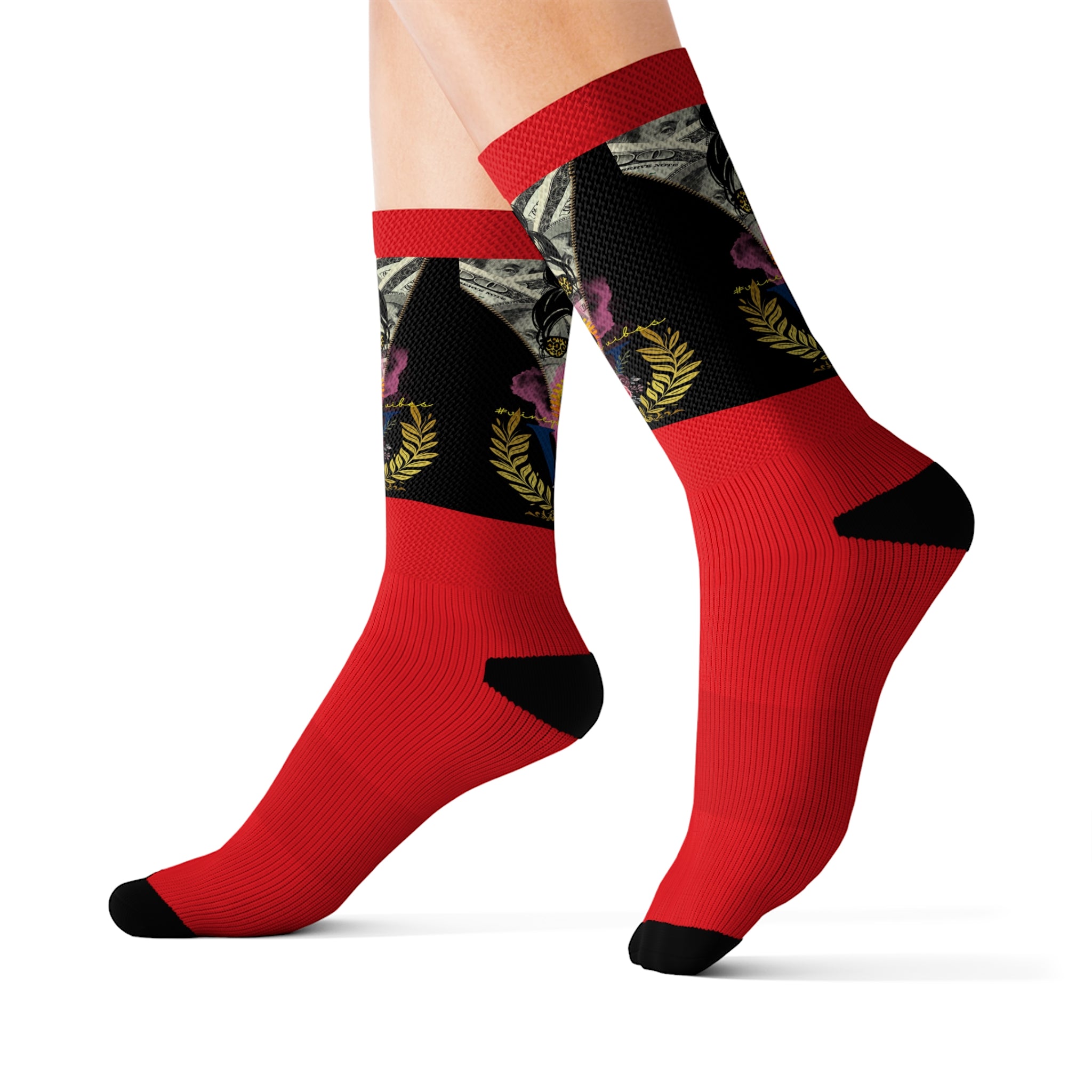 Vineyard Vibes V5 Vibes Colab Infrared - Sublimation Socks