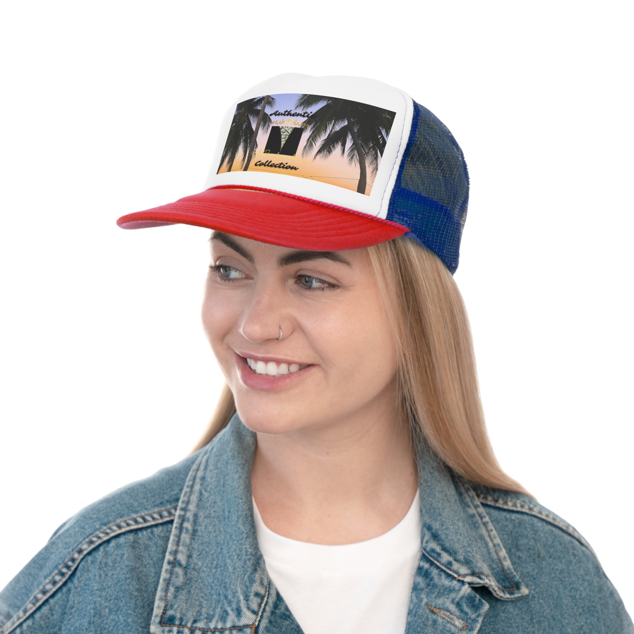 Rich Vibes Astro Sunset Authentic Signature Collection - Trucker Hat