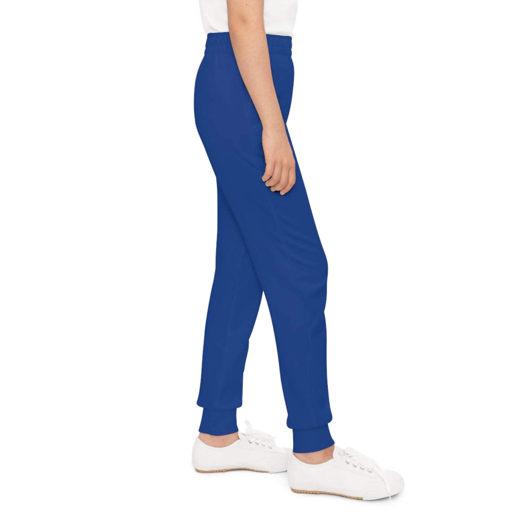 Rich Vibes RV Palm Tree Royal Blue - Youth Joggers (AOP)