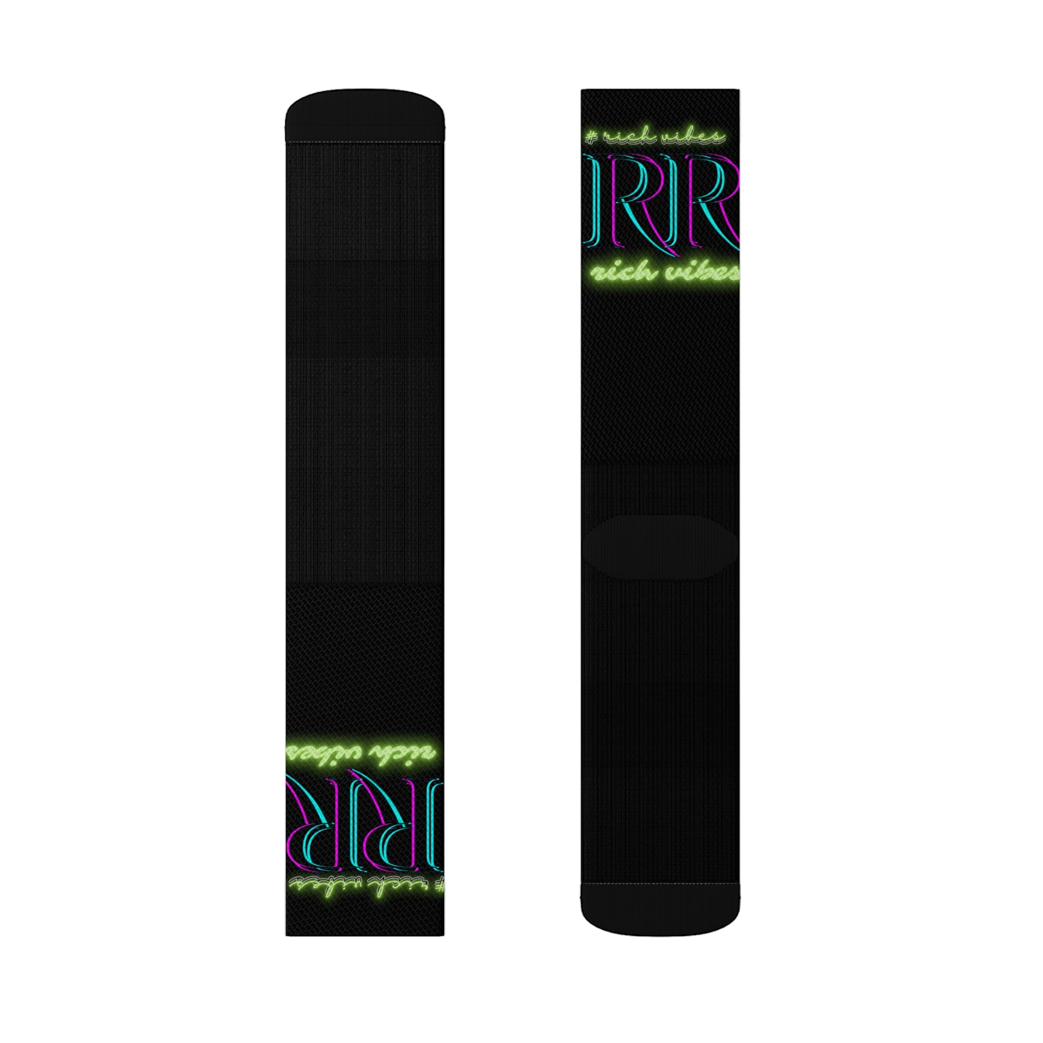 Rich Vibes Volt RR - Sublimation Socks Black