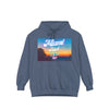 Rich Vibes Miami Beach Denim - Garment-Dyed Hoodie