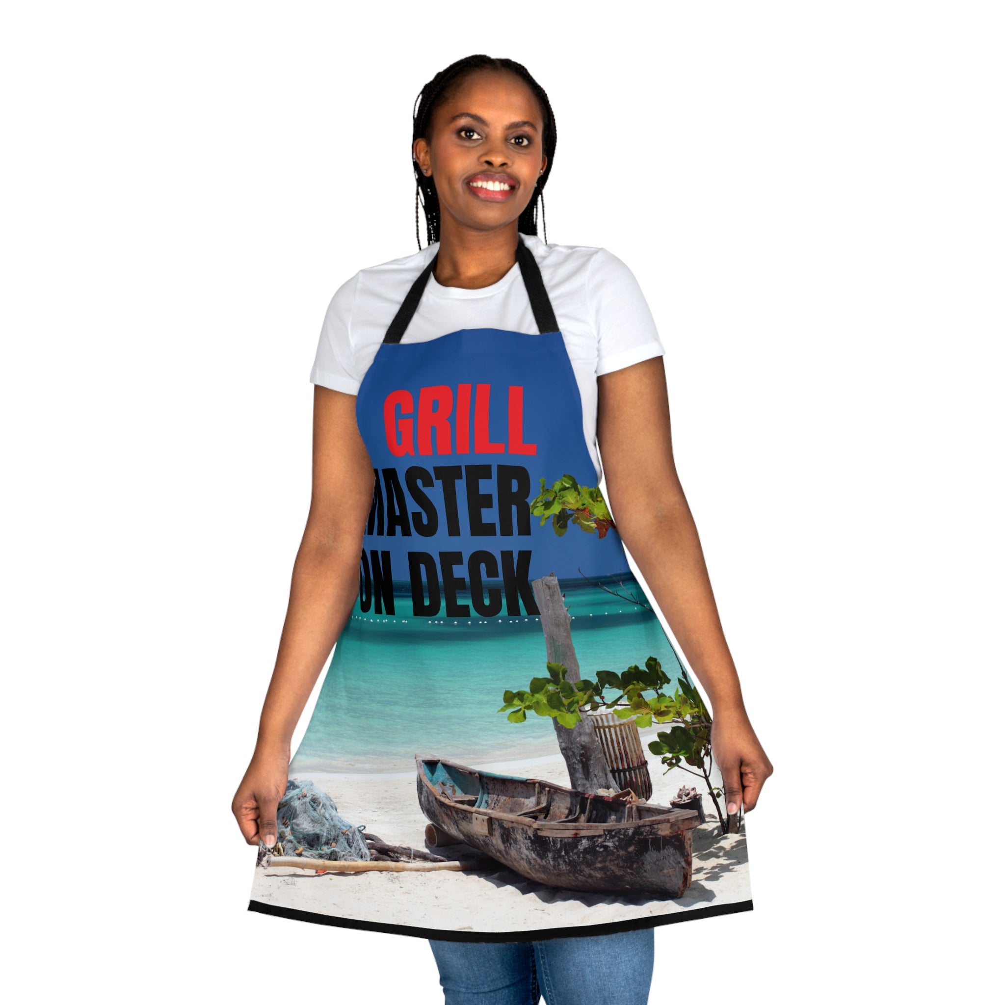 Grill Master On Deck Apron (AOP)