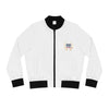 Rich Vibes RR B Eye of the Tiger - Women's Bomber Jacket (AOP) White