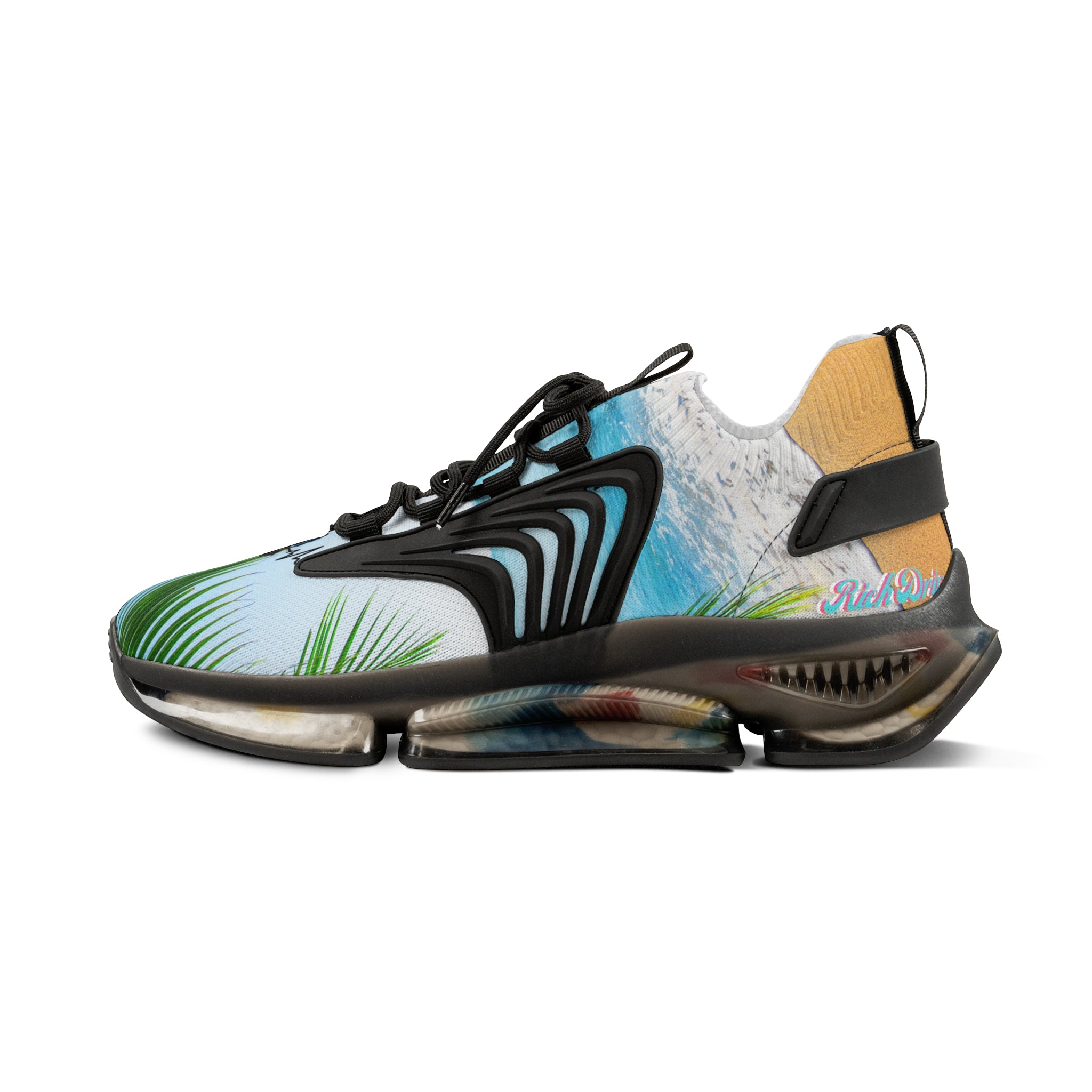 RV5 Pulse Sea Blue Beach - Men's Mesh Sneakers