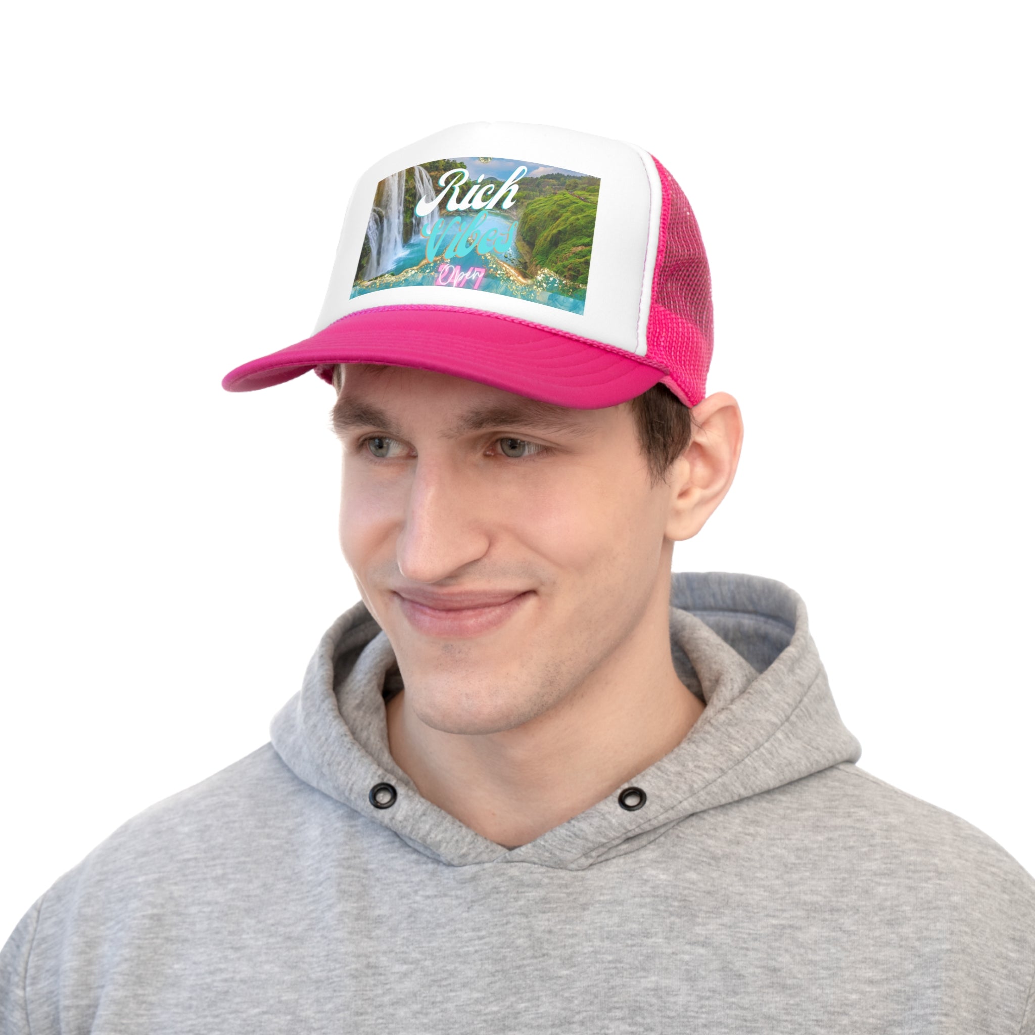 Rich Vibes Sea Side - Trucker Hats