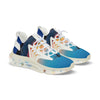 RV5 Black & Royal Blue Summer Sunset Beach - Men's Mesh Sneakers