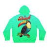 Rich Vibes RR Tropical Beach Bird 1.0 - Men's Full-Zip Hoodie (AOP)