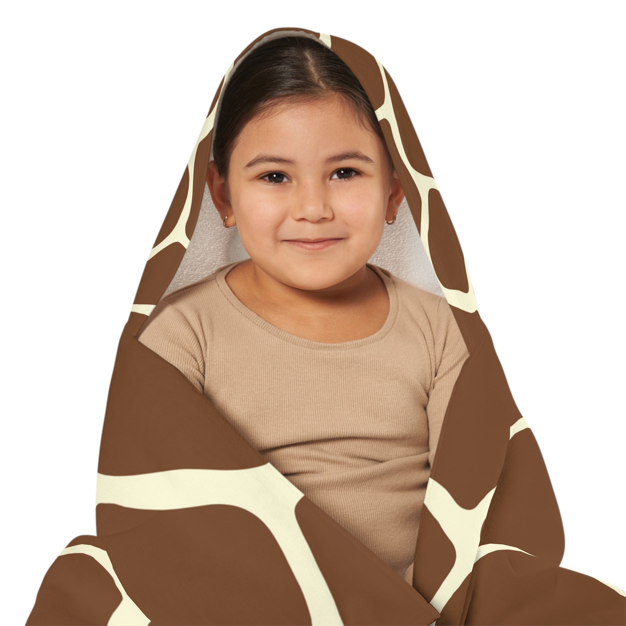 Giraffe Print - Youth Hooded Towel