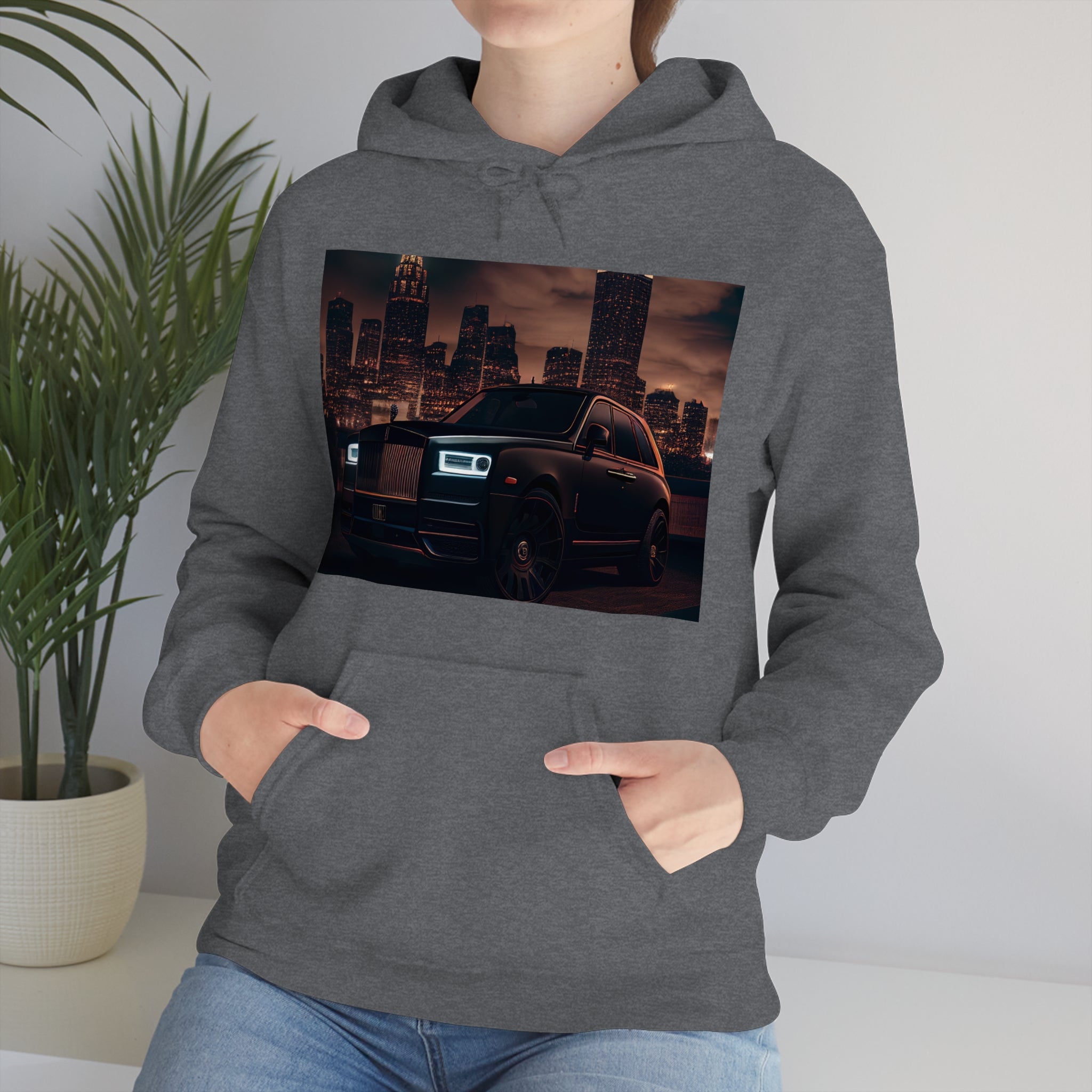 Rich Vibes Black RR Authentic Signature Collection - Heavy Hoodie