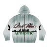 Rich Vibes Authentic Black Bird City Skyline 1.5 - Men's Full-Zip Hoodie (AOP)