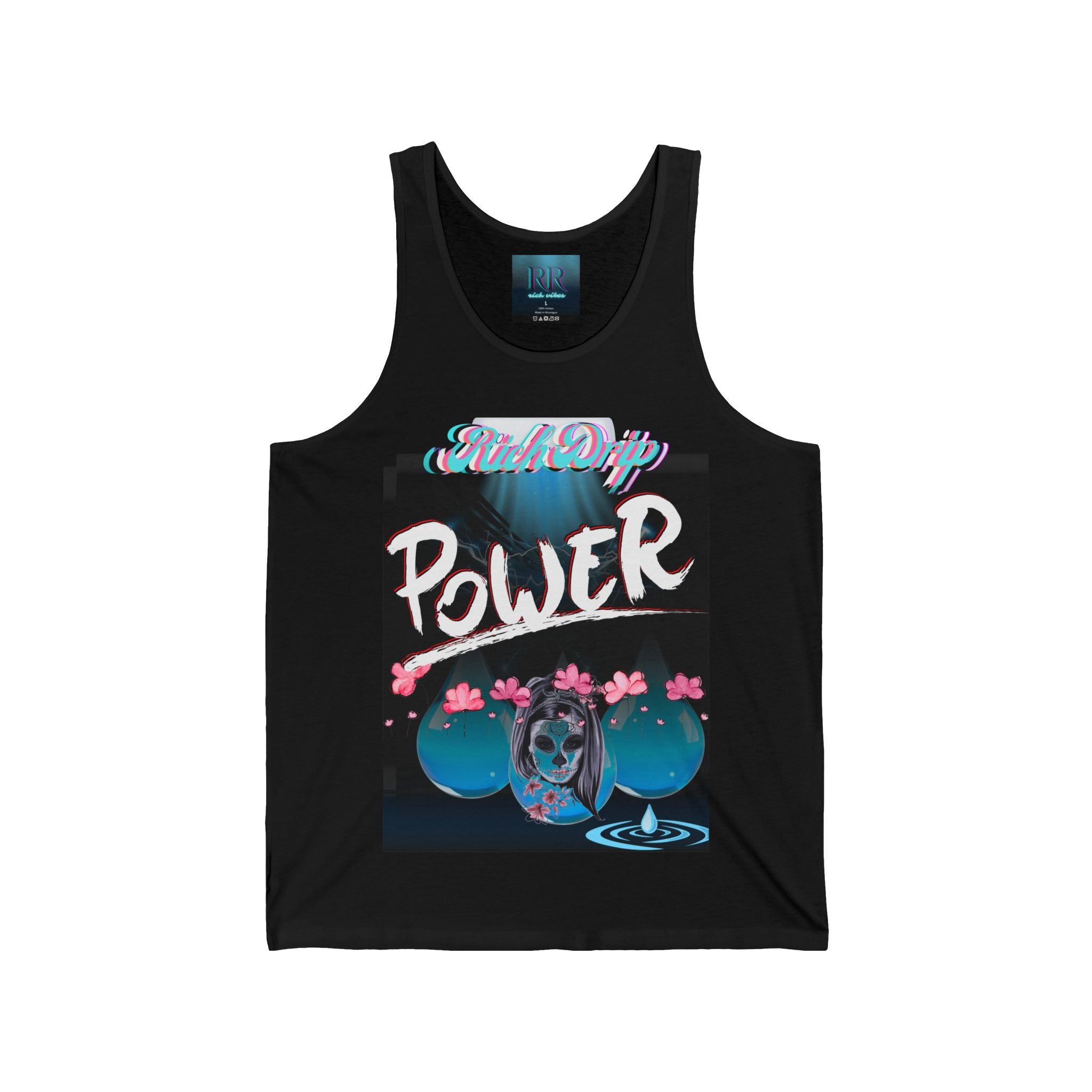 Rich Drip RV RR Brand of the Brave Power - Unisex Jersey Tank