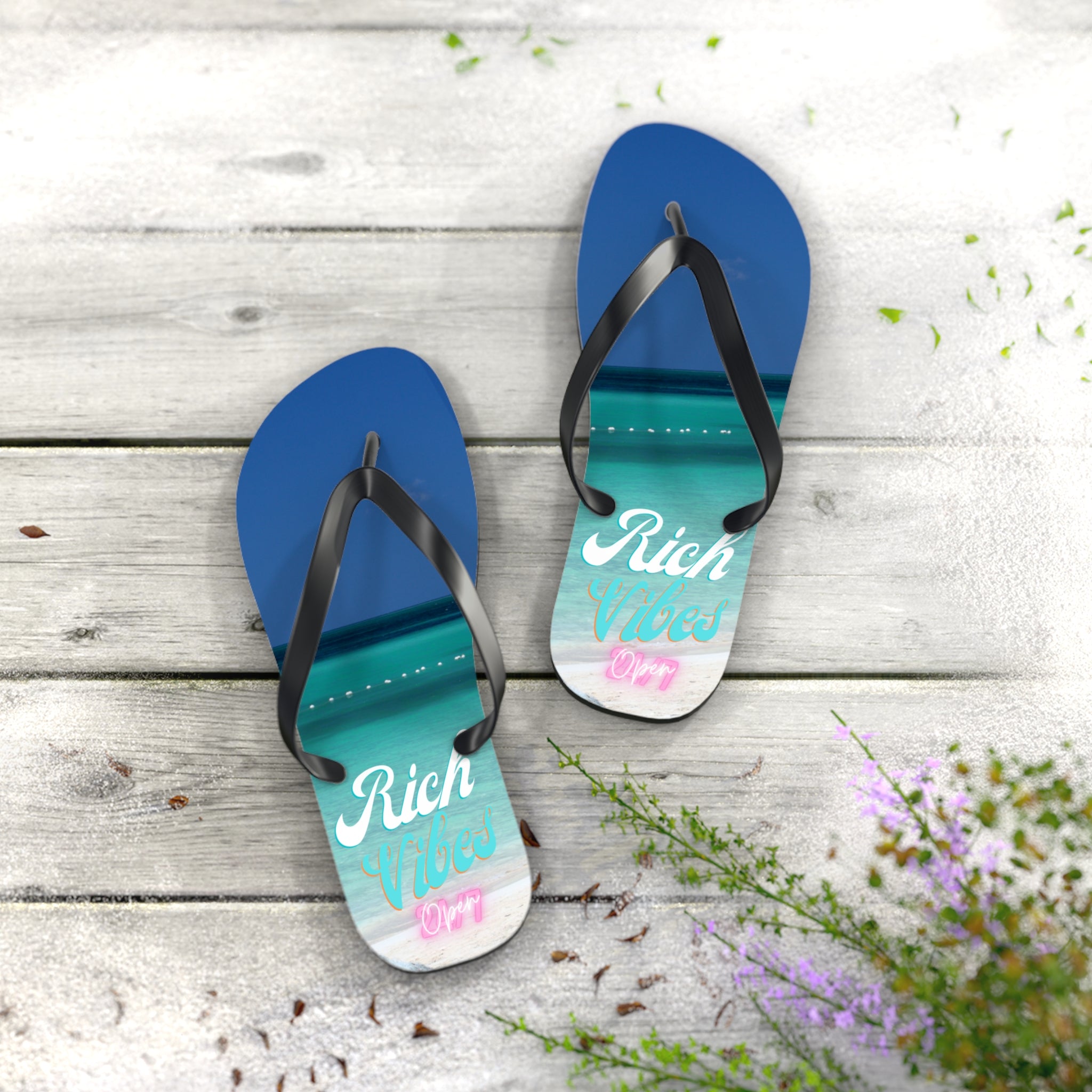 Rich Vibes Ocean View - Flip Flops - size L