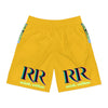 Rich Vibes Volt RR Blue Sky Stripe - Men's Jogger Shorts (AOP)Yellow Gold