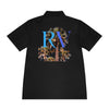 Rich Vibes Palm Tree RV Back Logo 2.0 - Men's Sport Polo Shirt