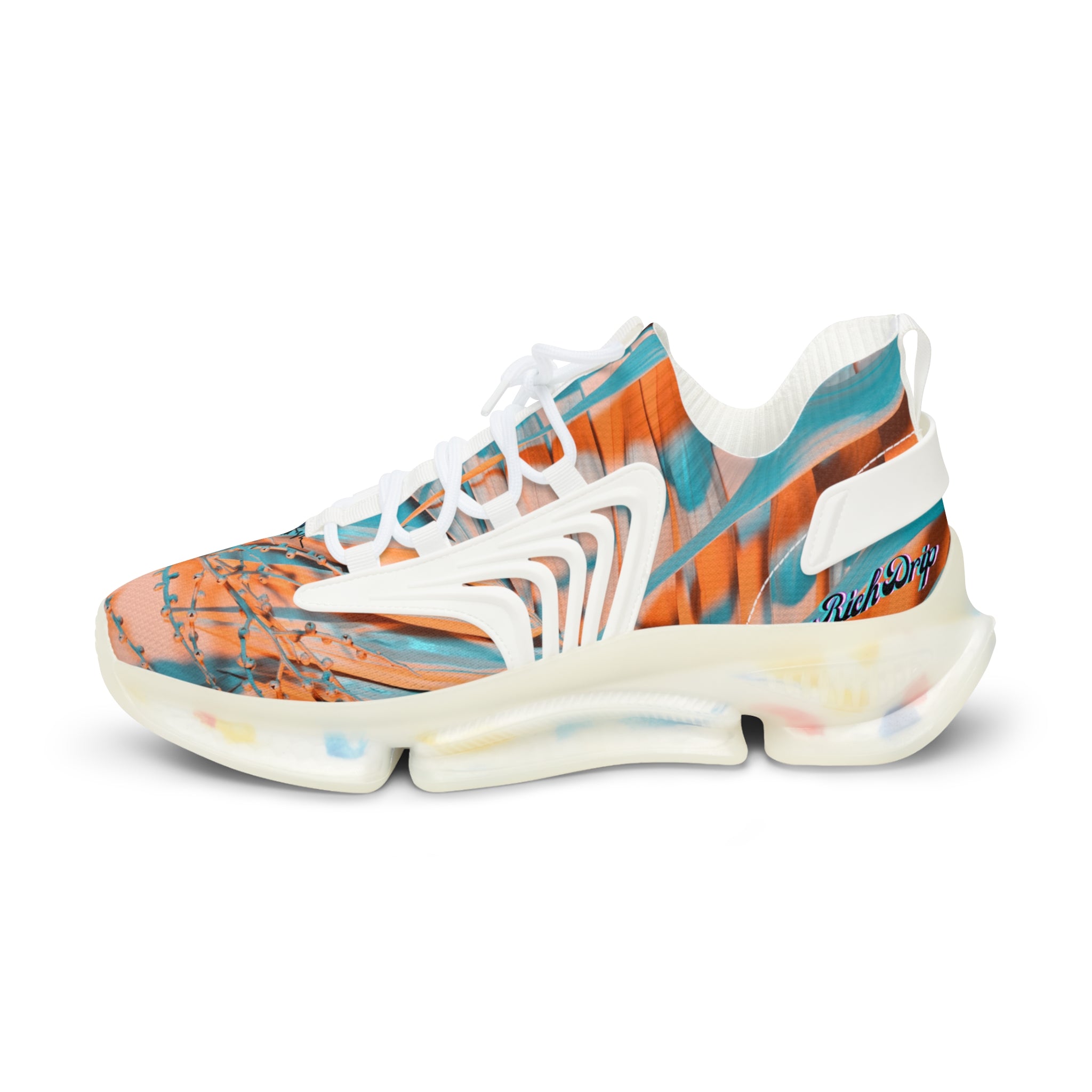 RV5 Pulse Rich Peach palm Tree - Men's Mesh Sneakers