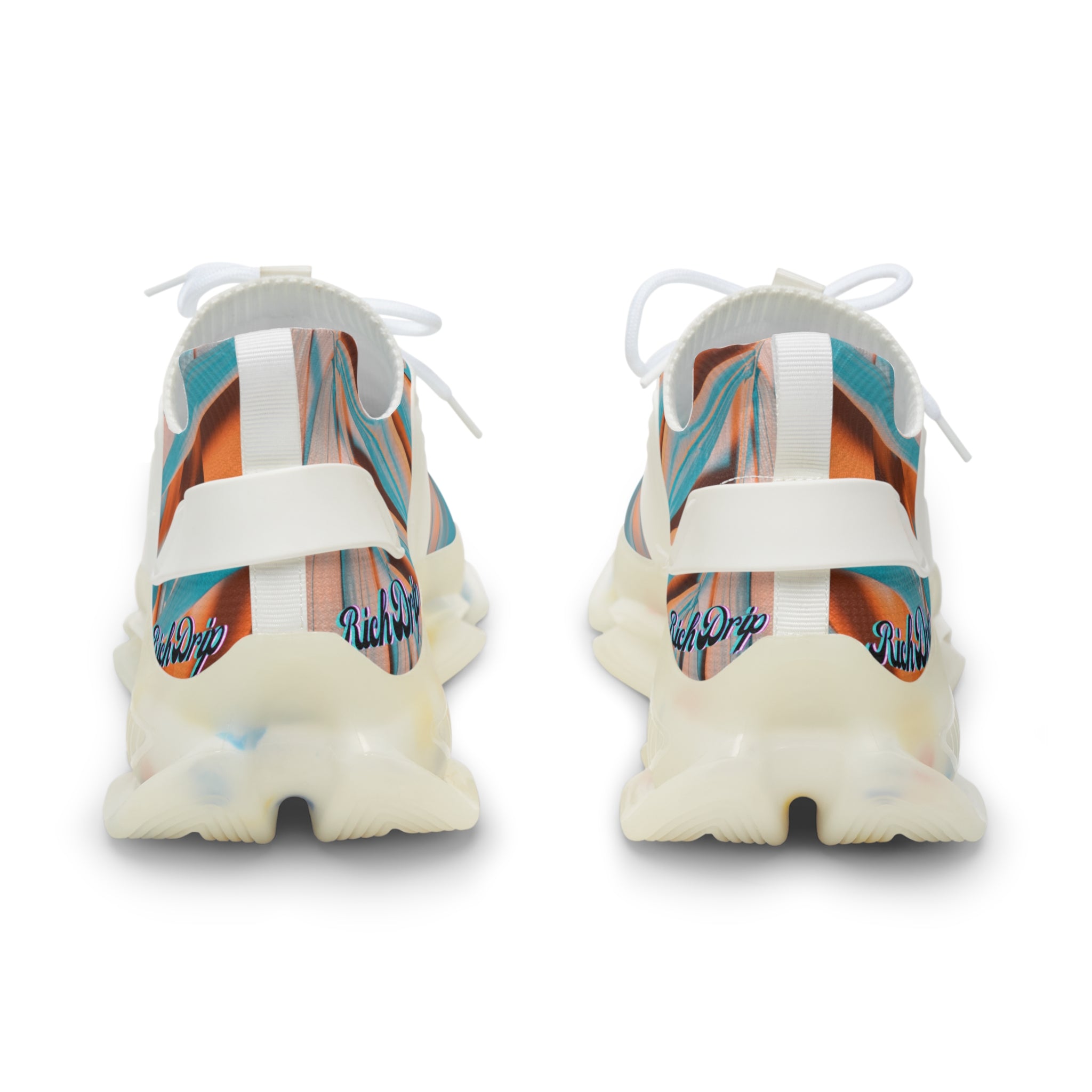 RV5 Pulse Rich Peach palm Tree - Men's Mesh Sneakers