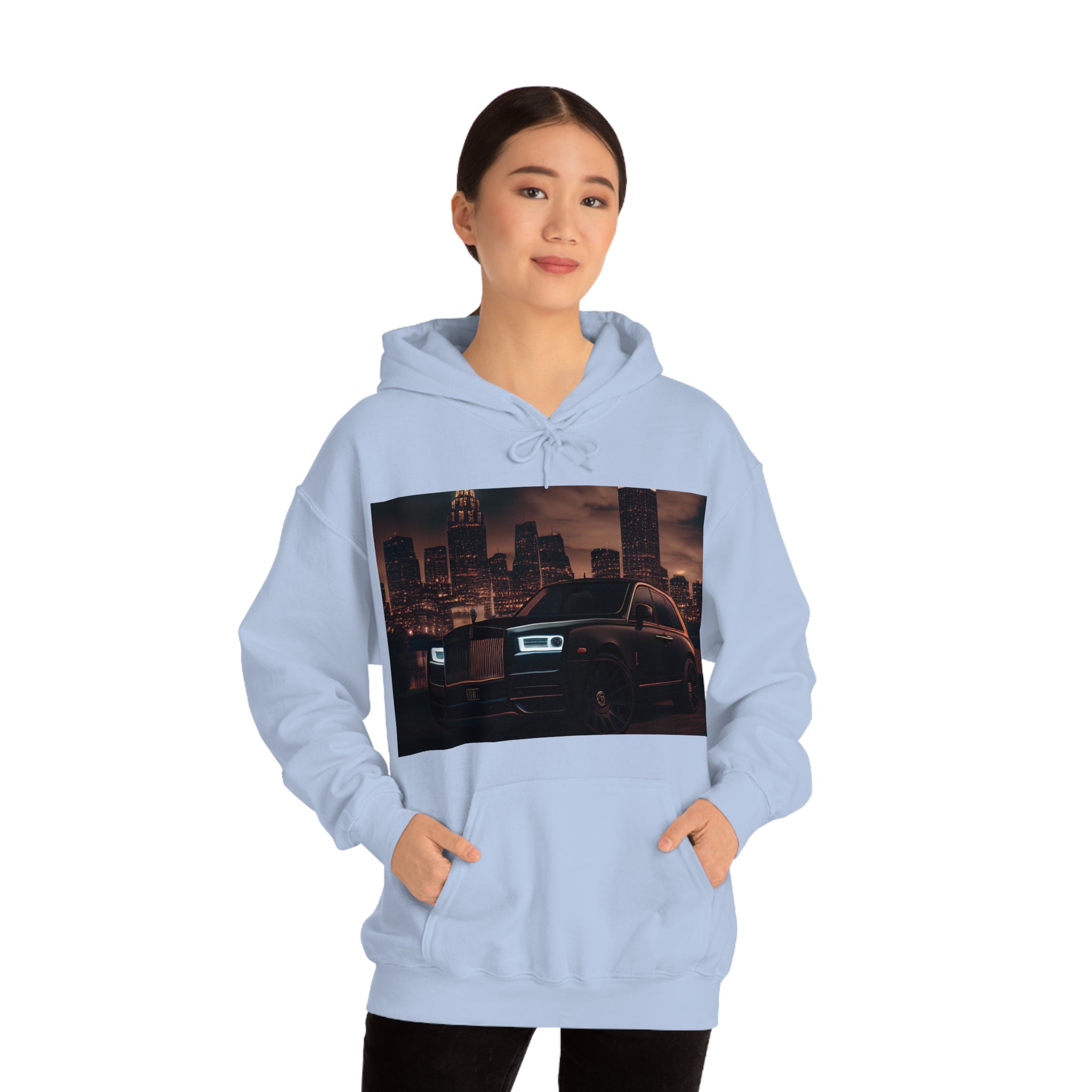 Rich Vibes Black RR Authentic Signature Collection - Heavy Hoodie