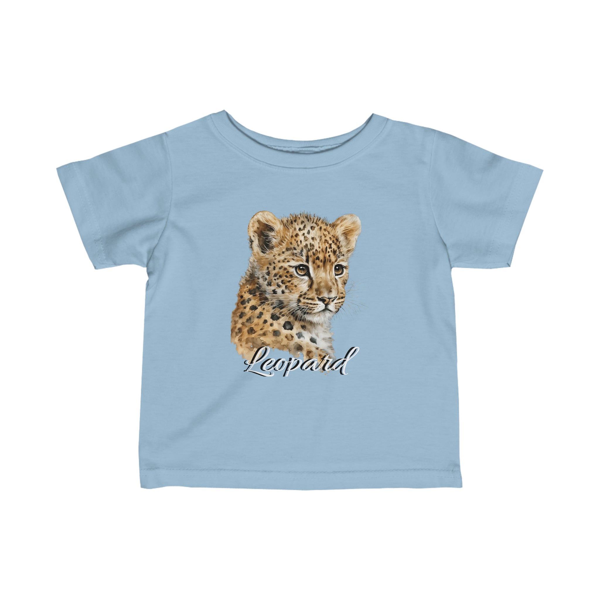RV Brand Of The Brave Leopard Cub - Infant Fine Jersey Tee