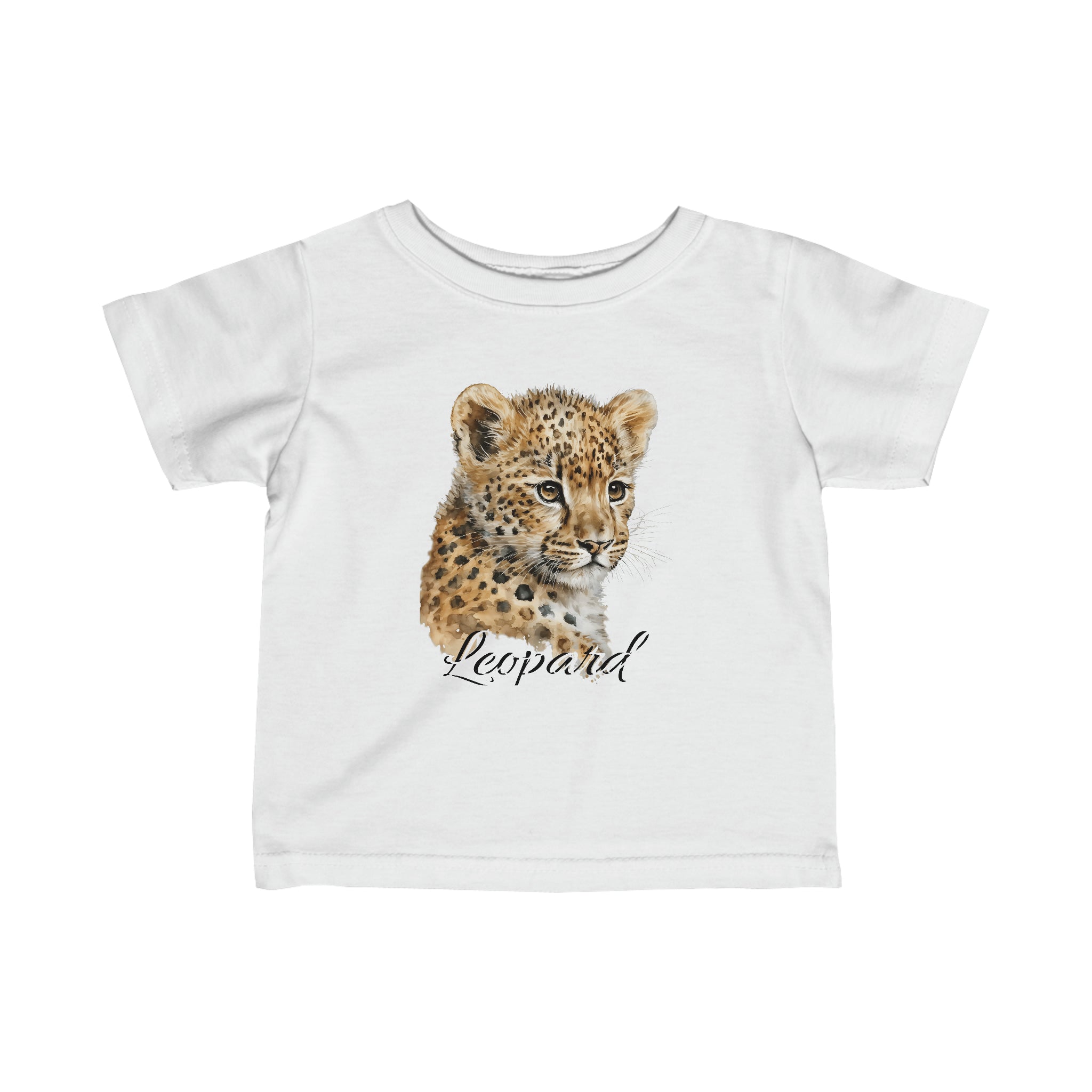 RV Brand Of The Brave Leopard Cub - Infant Fine Jersey Tee