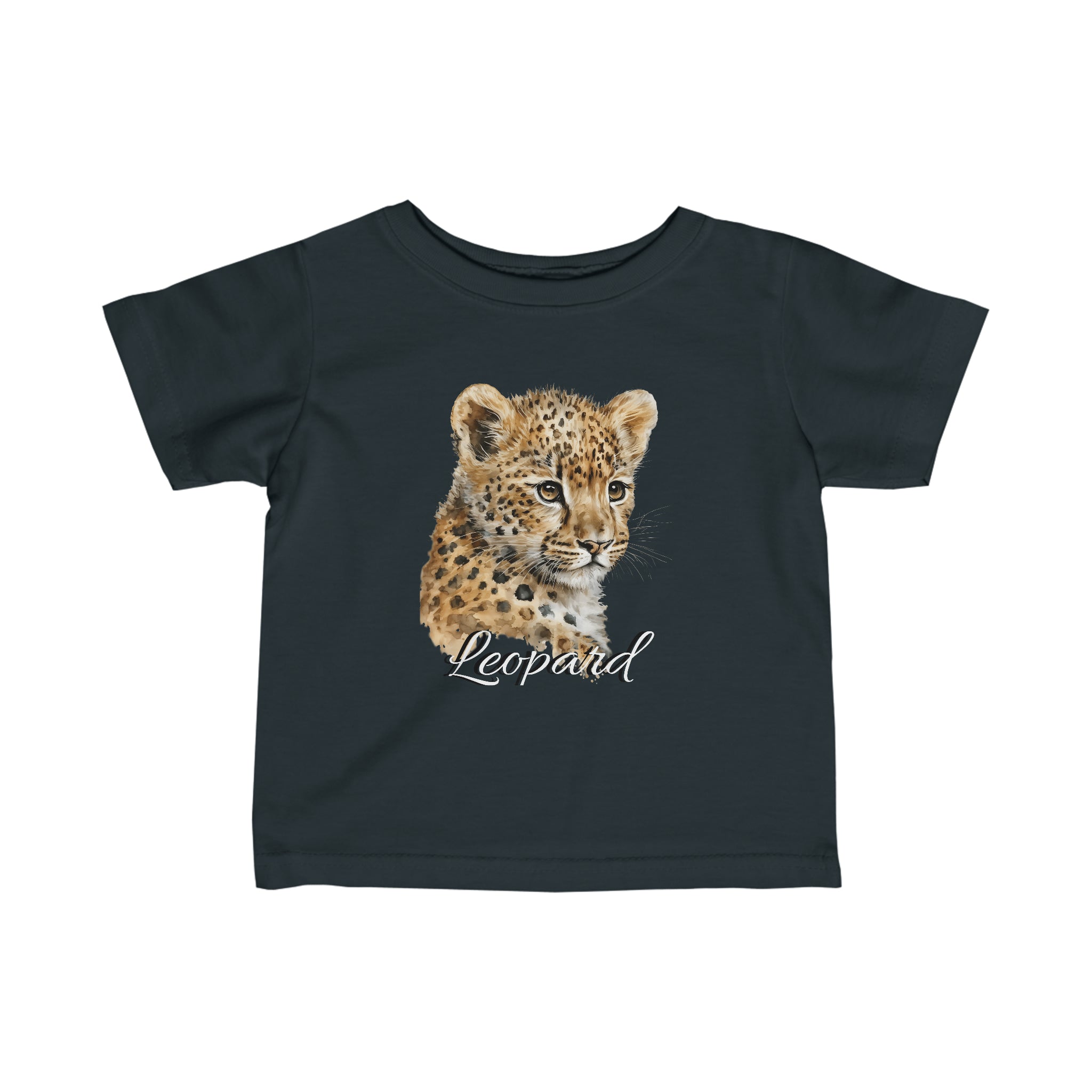 RV Brand Of The Brave Leopard Cub - Infant Fine Jersey Tee