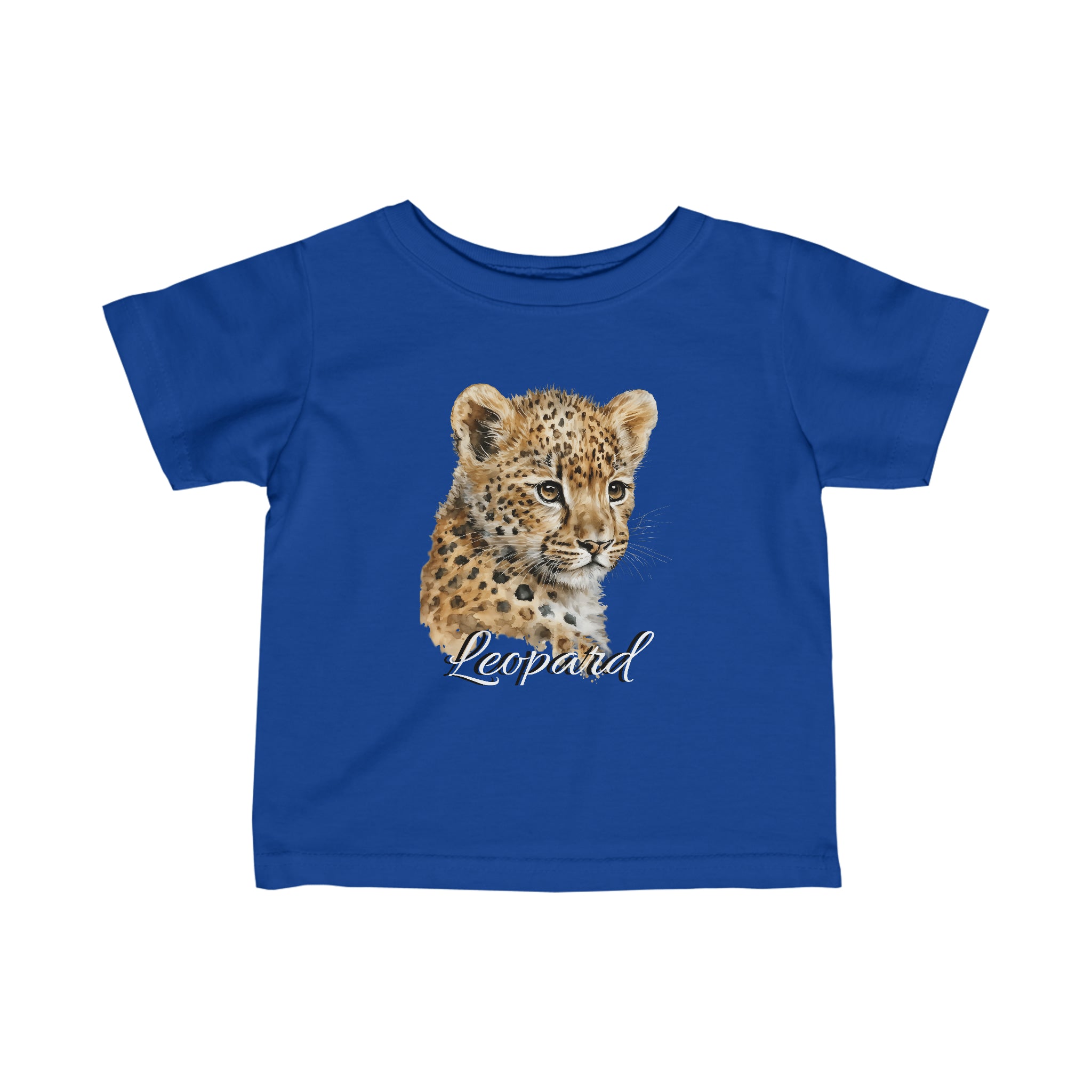 RV Brand Of The Brave Leopard Cub - Infant Fine Jersey Tee