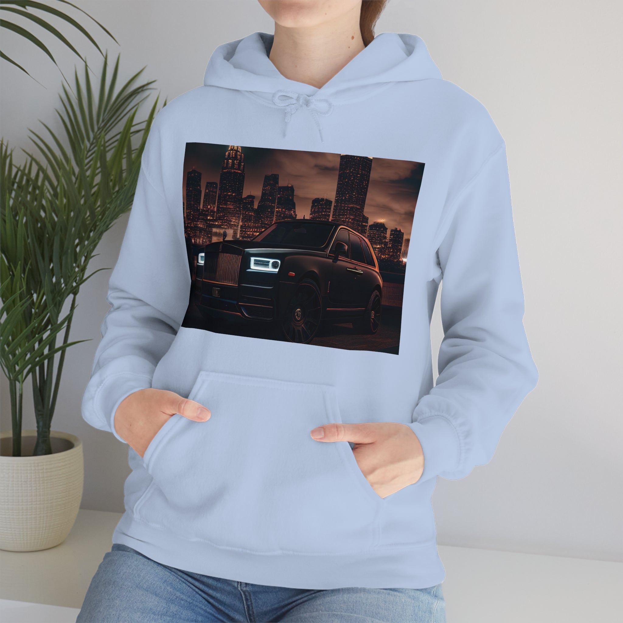 Rich Vibes Black RR Authentic Signature Collection - Heavy Hoodie