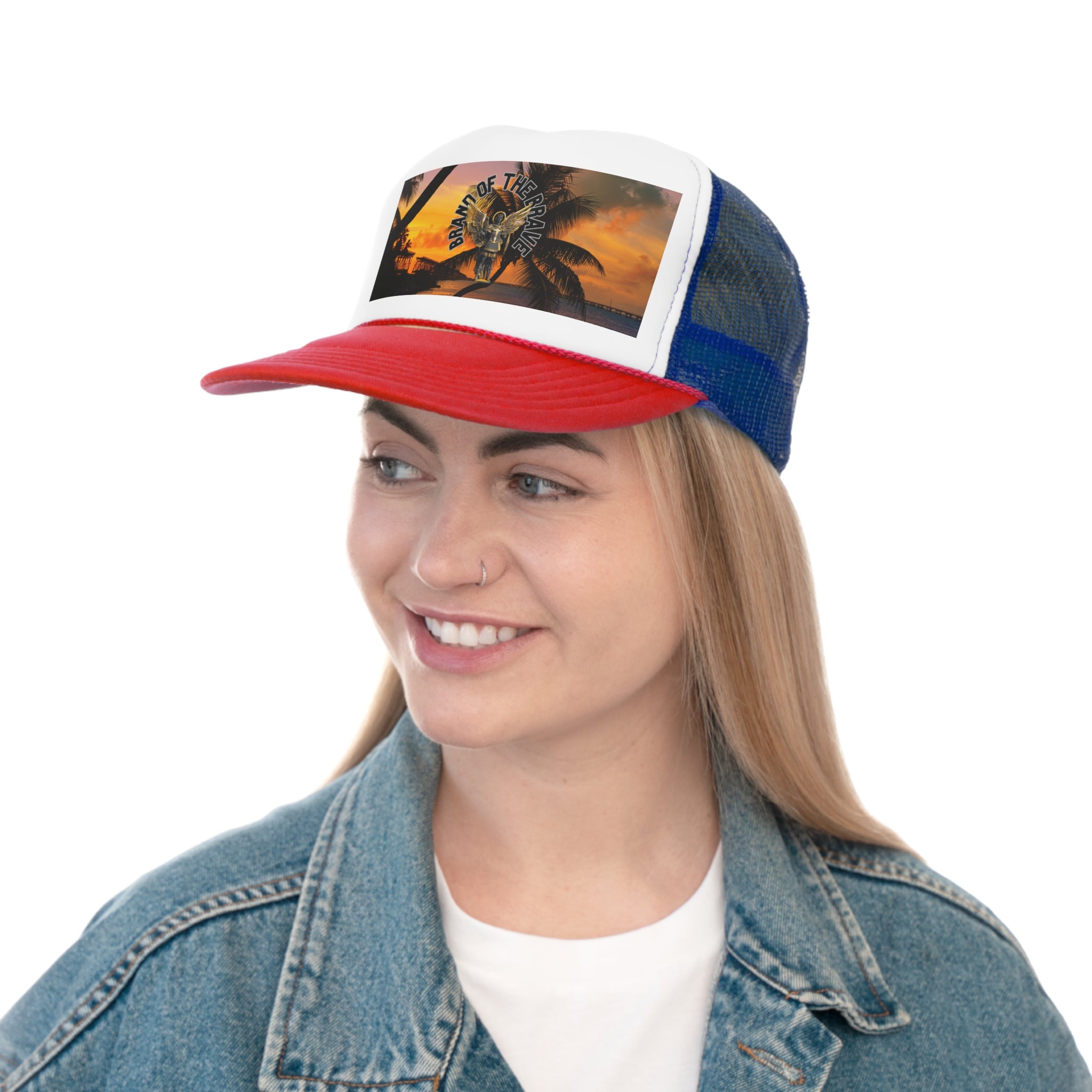 Rich Vibes Archangel Florida Keys Sunset Print - Trucker Hat