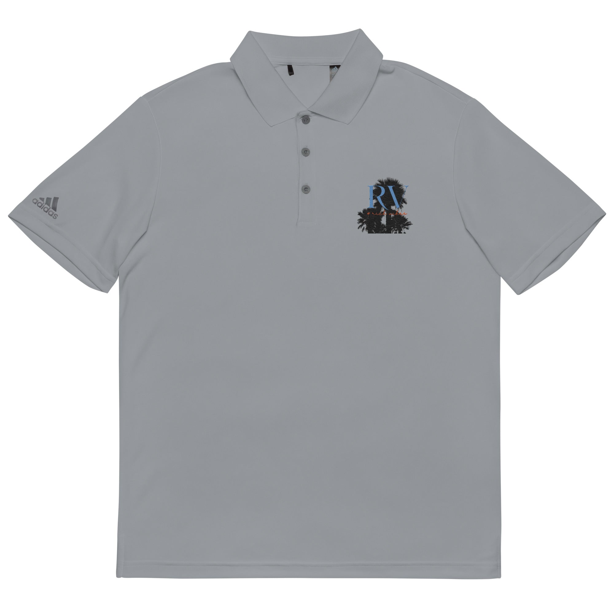 Rich Vibes RV Palm Tree - adidas performance polo shirt