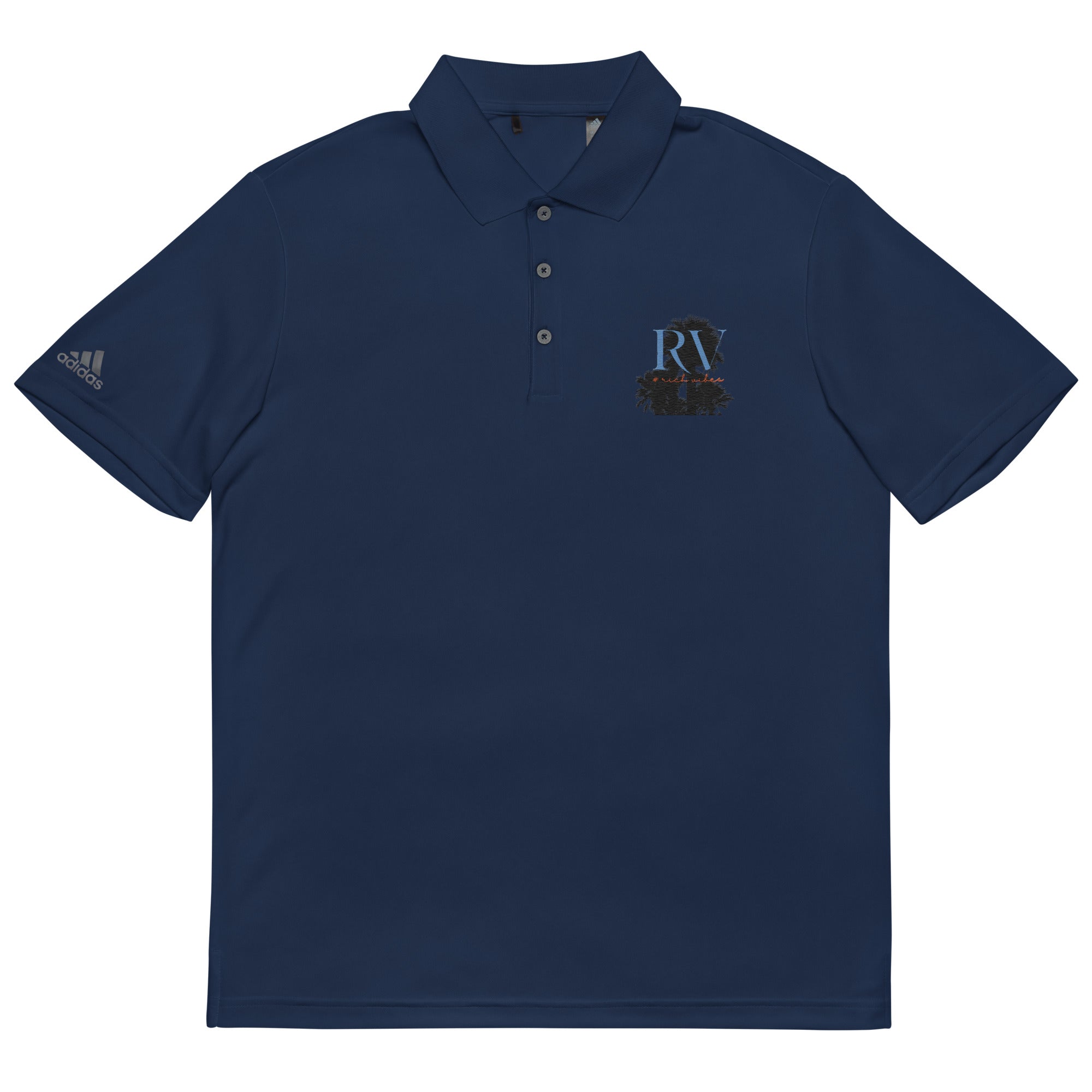 Rich Vibes RV Palm Tree - adidas performance polo shirt