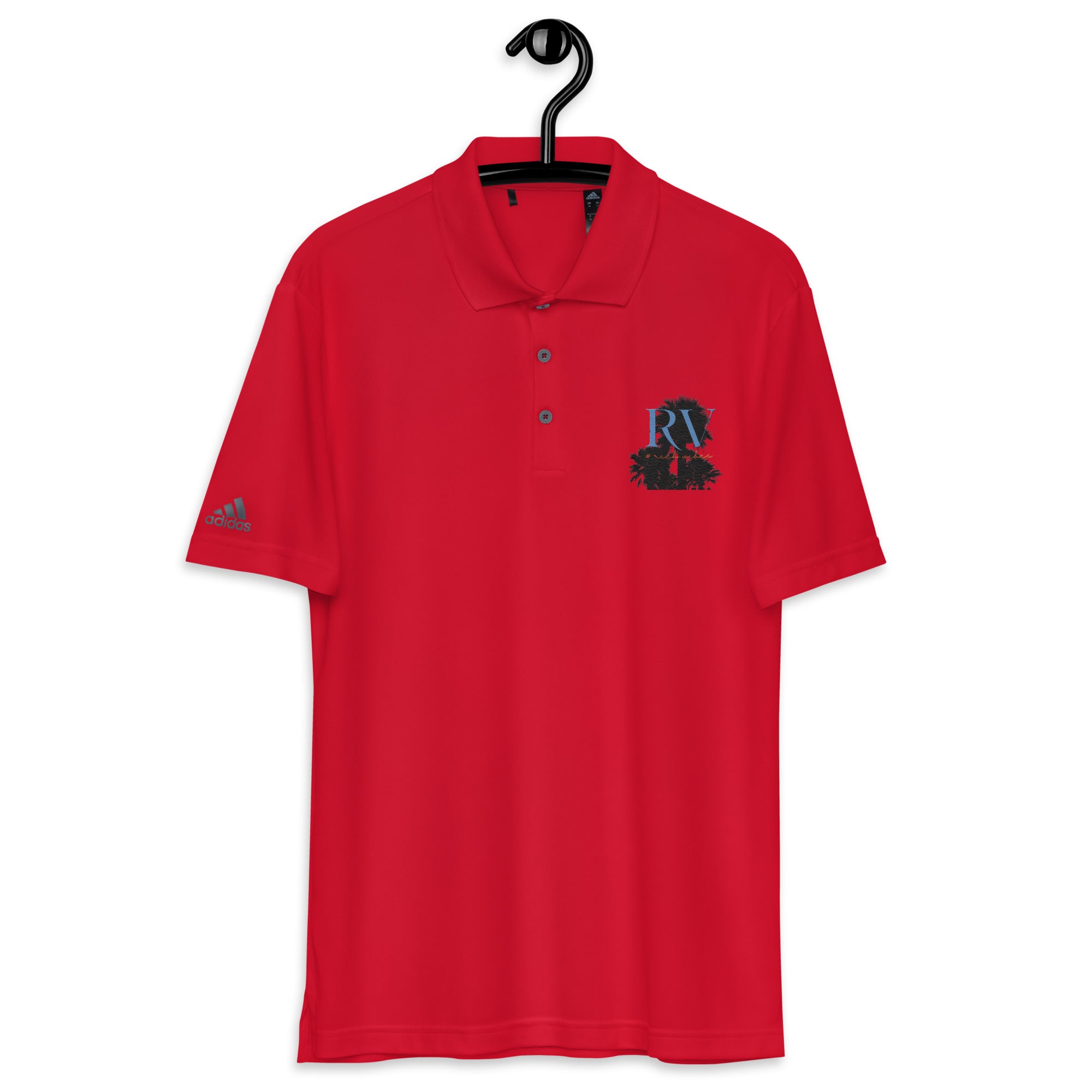 Rich Vibes RV Palm Tree - adidas performance polo shirt