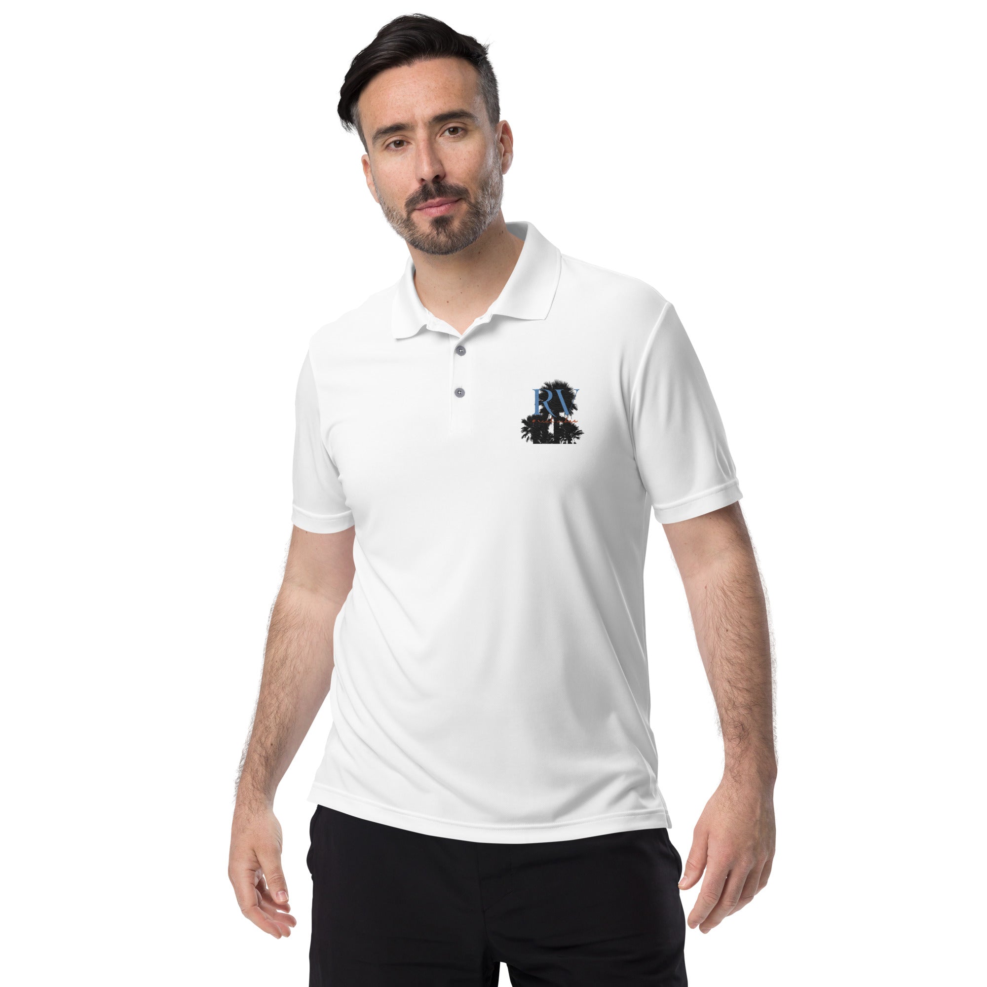 Rich Vibes RV Palm Tree - adidas performance polo shirt