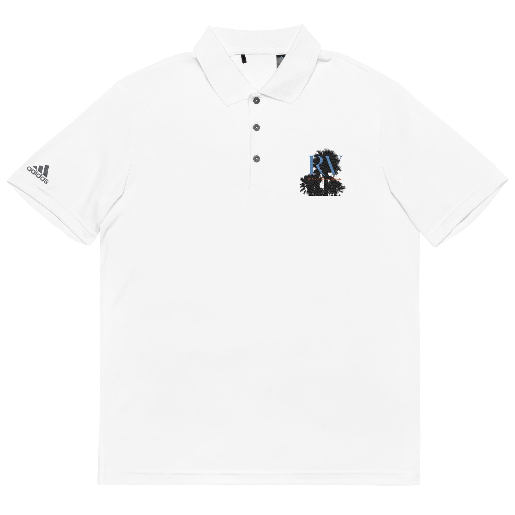 Rich Vibes RV Palm Tree - adidas performance polo shirt