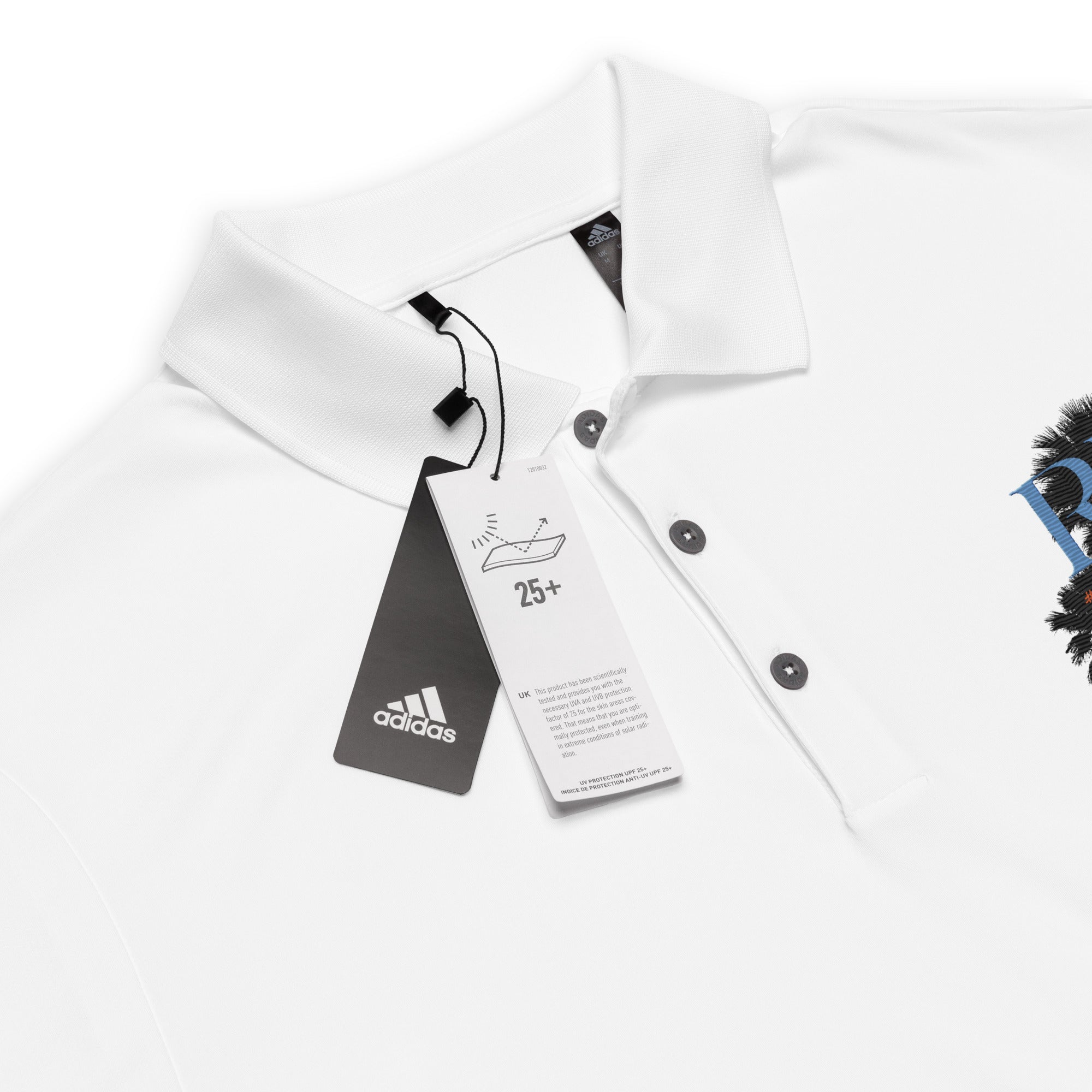 Rich Vibes RV Palm Tree - adidas performance polo shirt