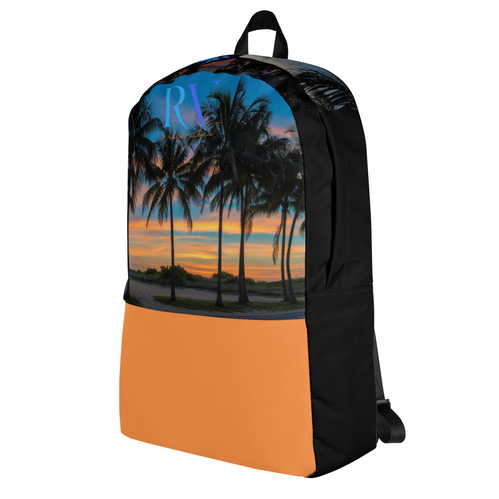 Rich Vibes RV Blue Sunset Beach Vibes - Backpack