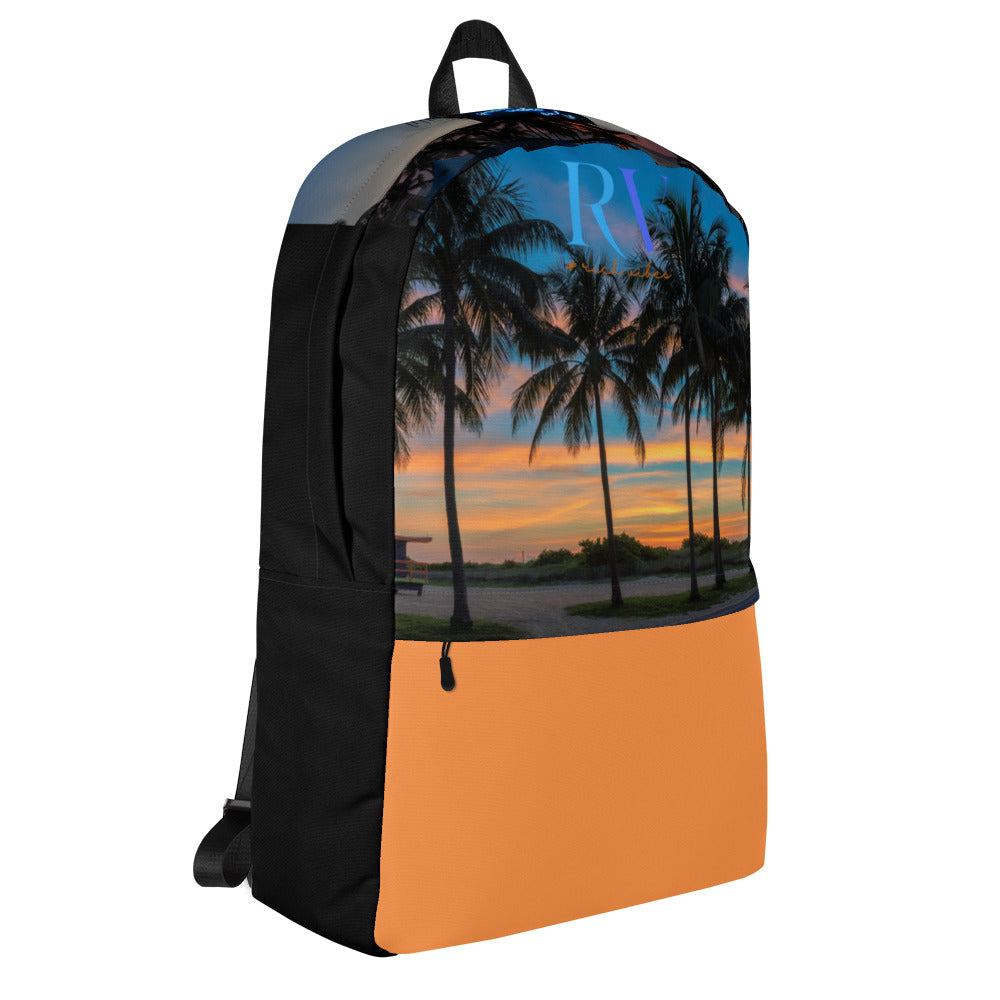 Rich Vibes RV Blue Sunset Beach Vibes - Backpack