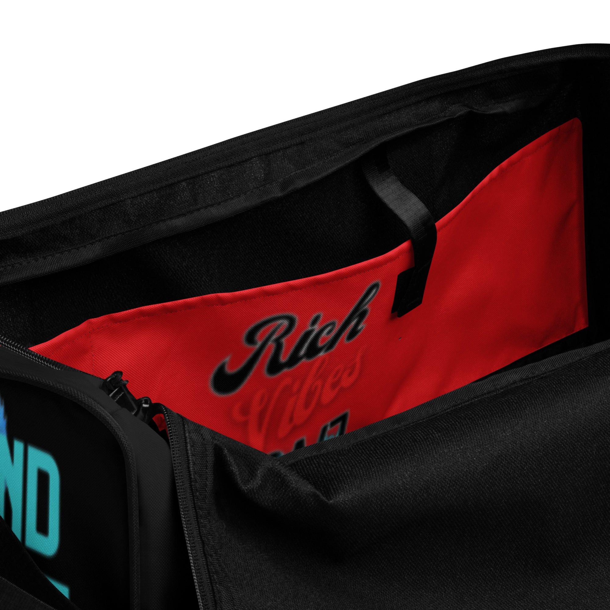 Rich Vibes Brand Of The Brave Cash Denim Duffle bag