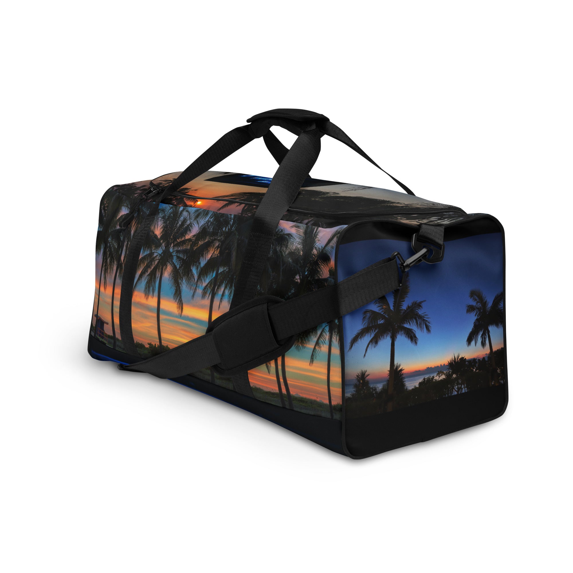 Rich Vibes Purple Sunset Good Vibes Only - Duffle bag