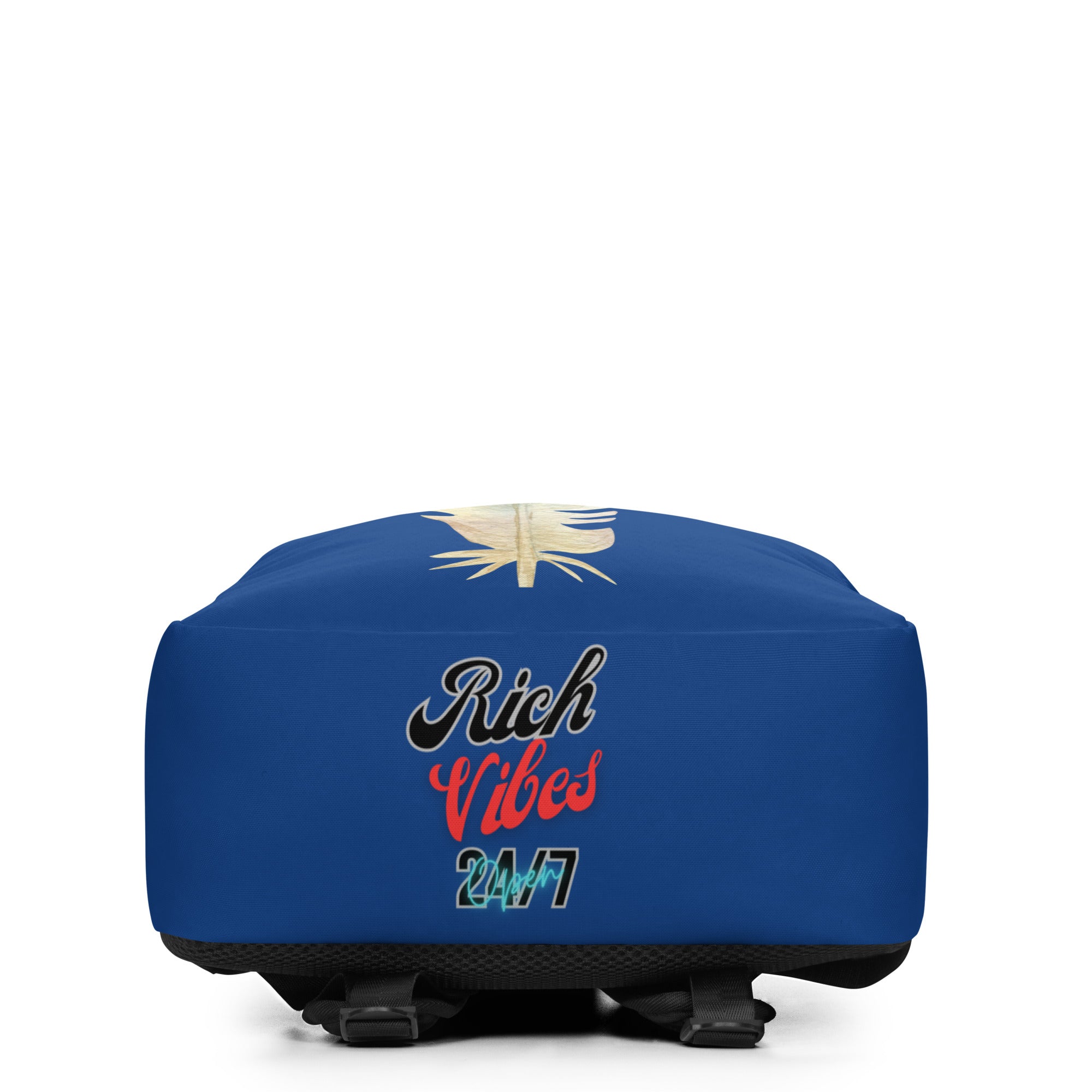 Brand Of The Brave Rich Vibes 1 Feather Blue 01 Minimalist Backpack