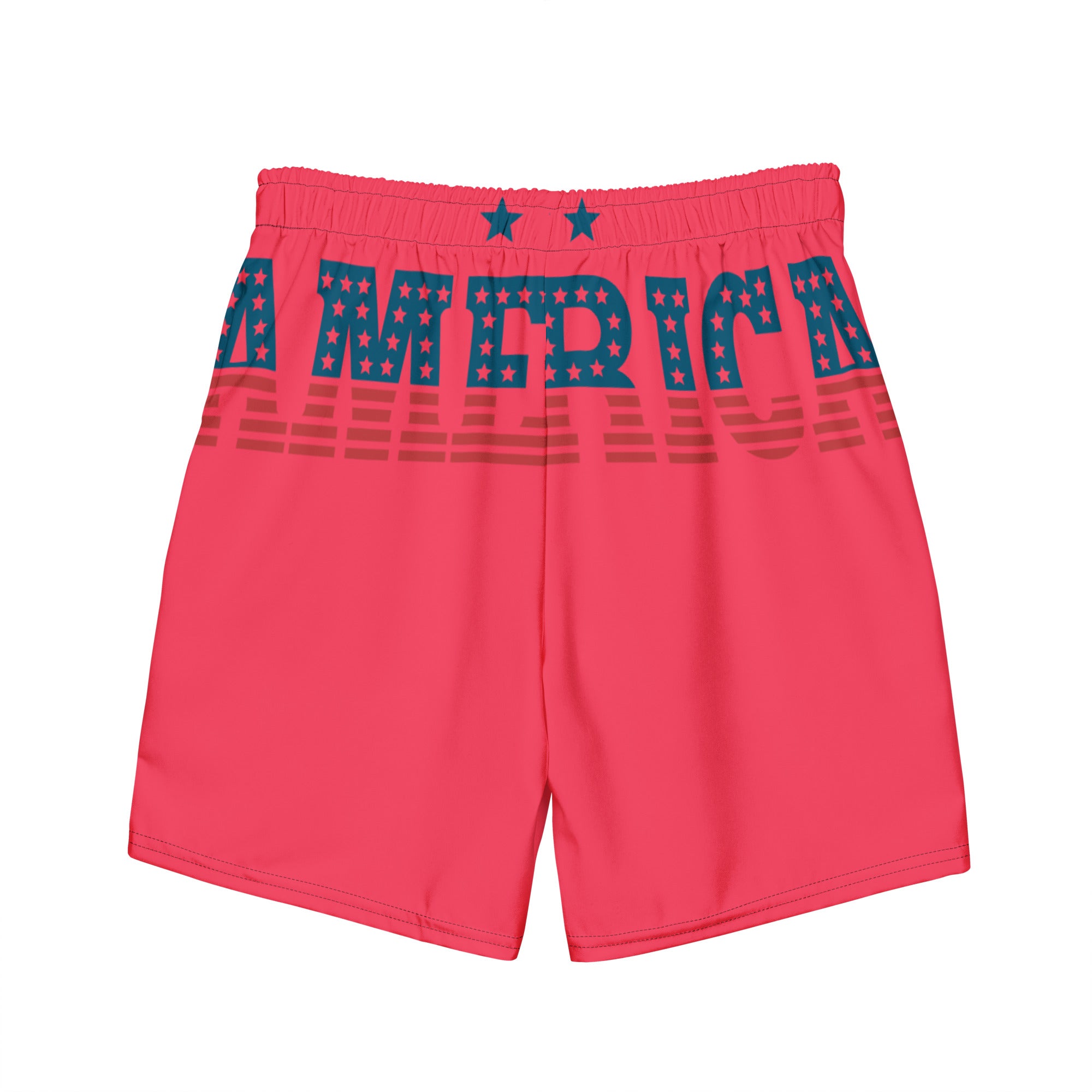 RV God Bless America American Eagle Corp Wings Infrared - All-Over Print Recycled Swim Trunks