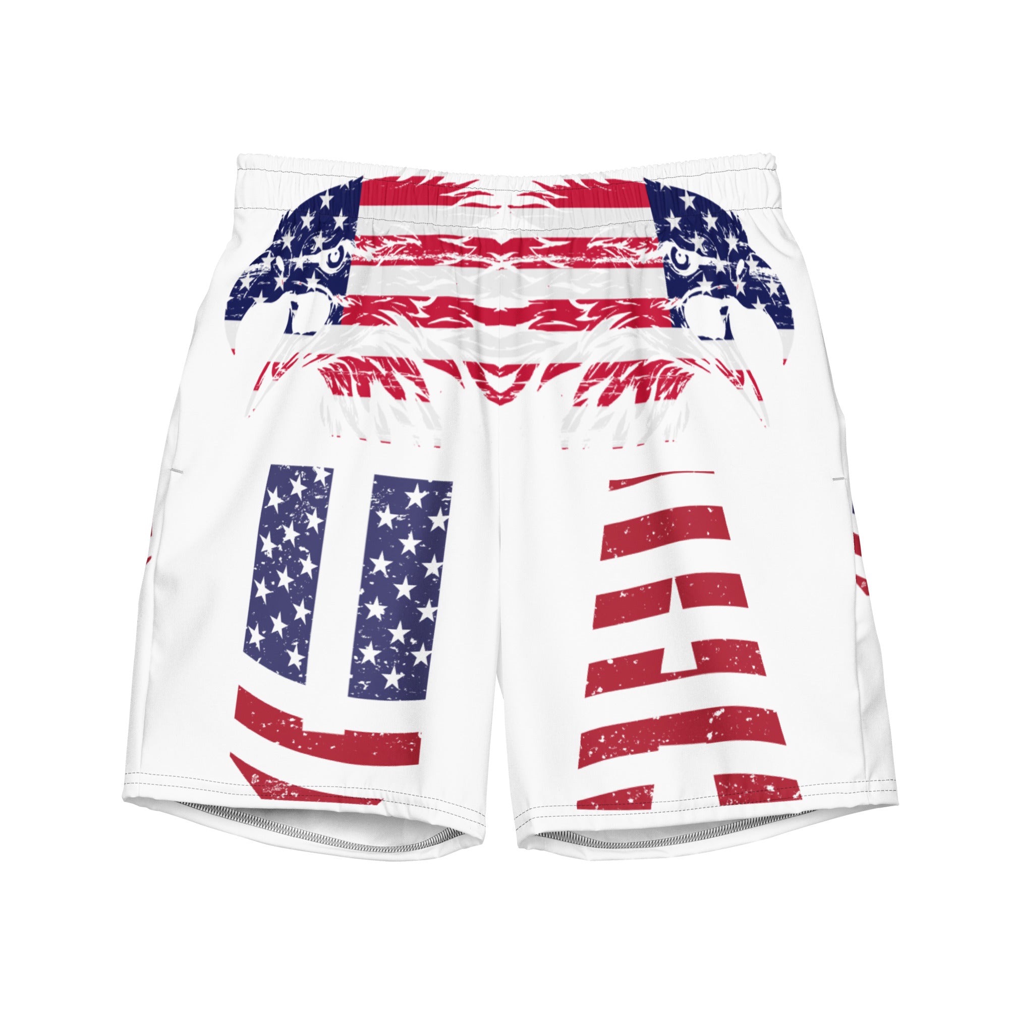 RV USA American Eagle Wings - All-Over Print Recycled Swim Trunks