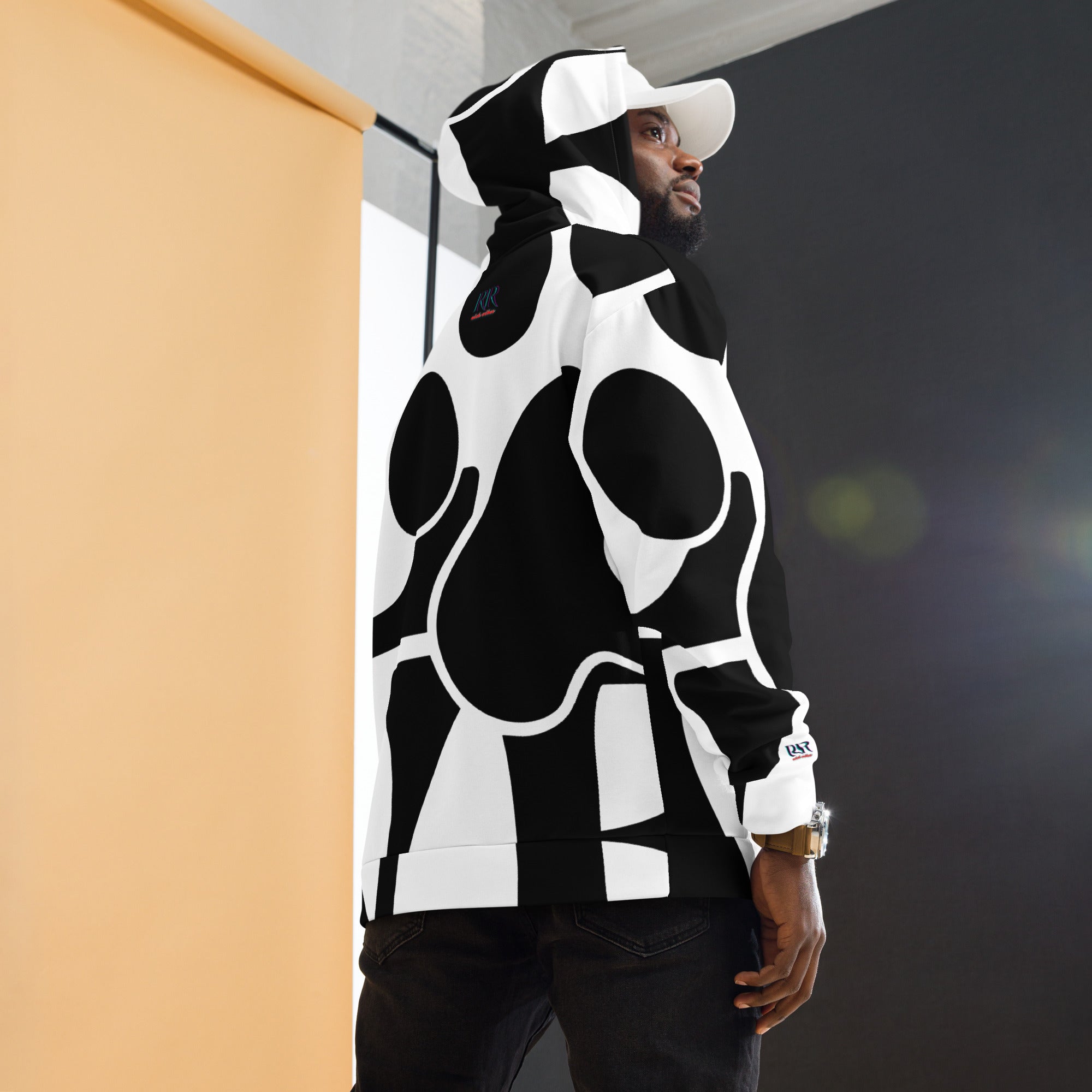 RD RR Love Paw Print - Unisex Hoodie