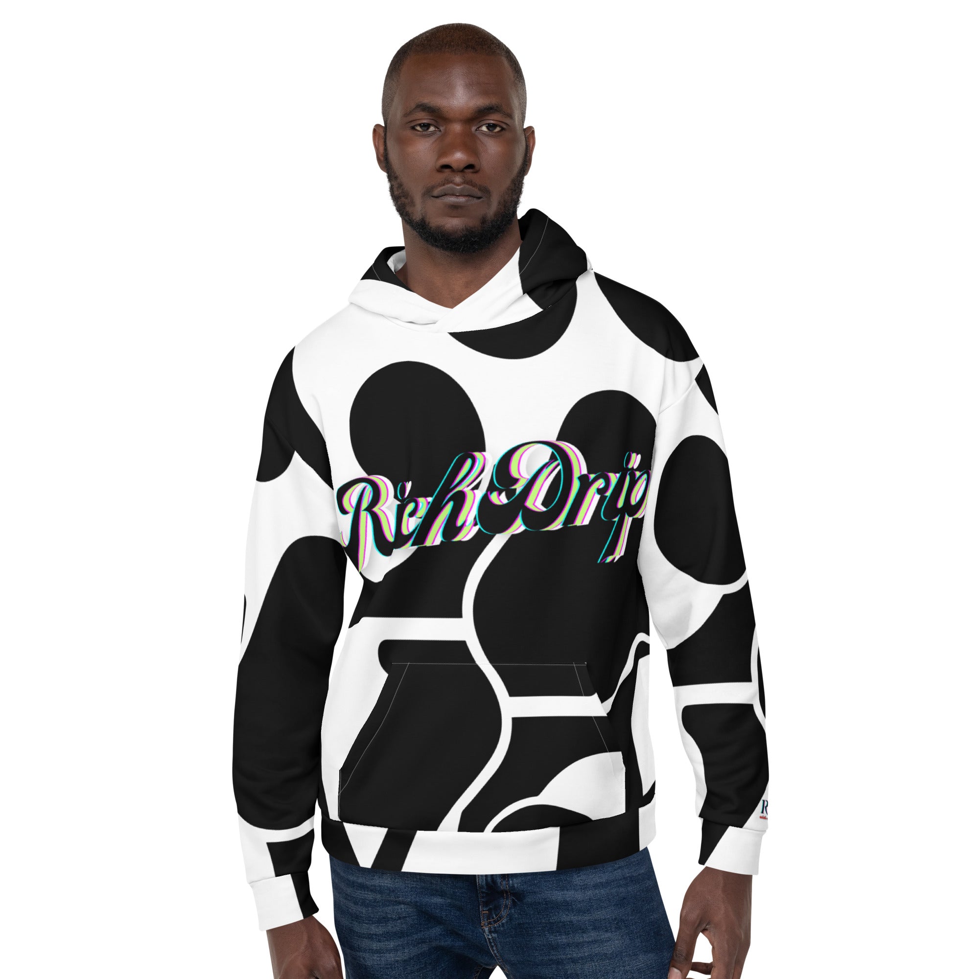 RD RR Love Paw Print - Unisex Hoodie