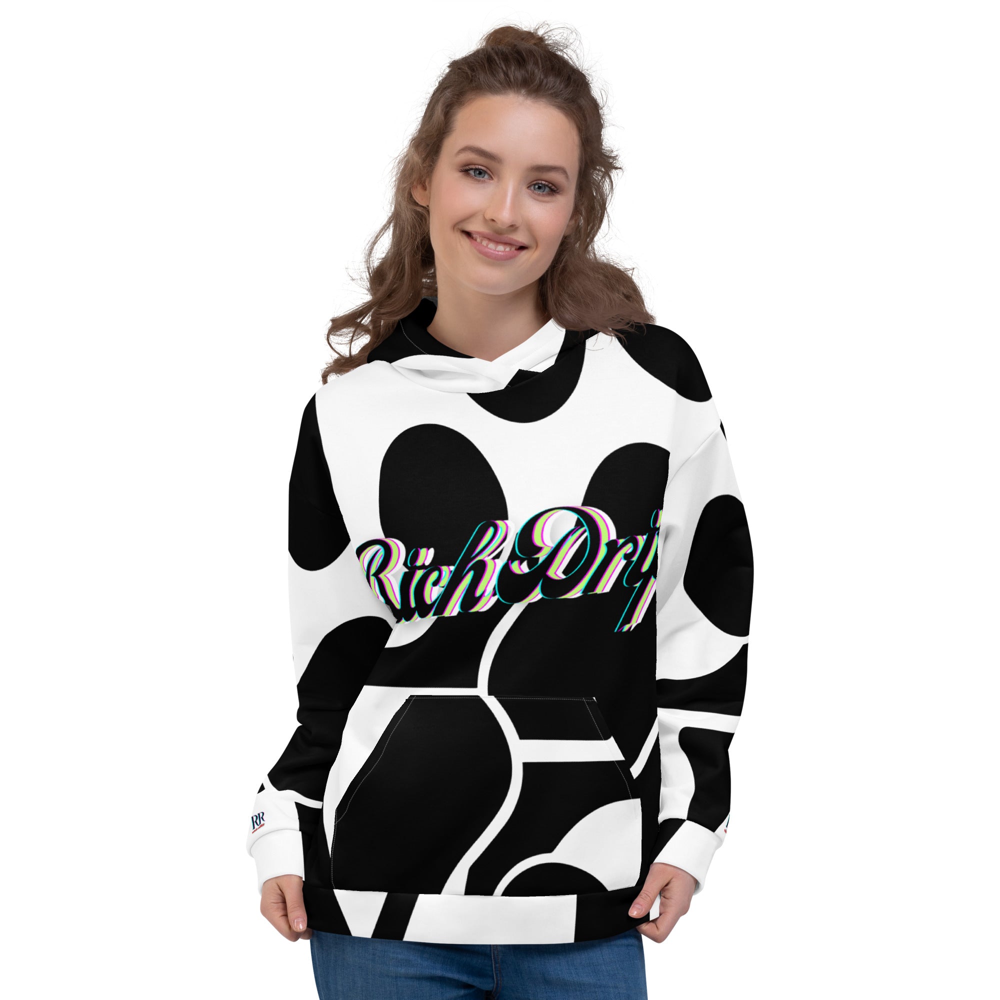 RD RR Love Paw Print - Unisex Hoodie