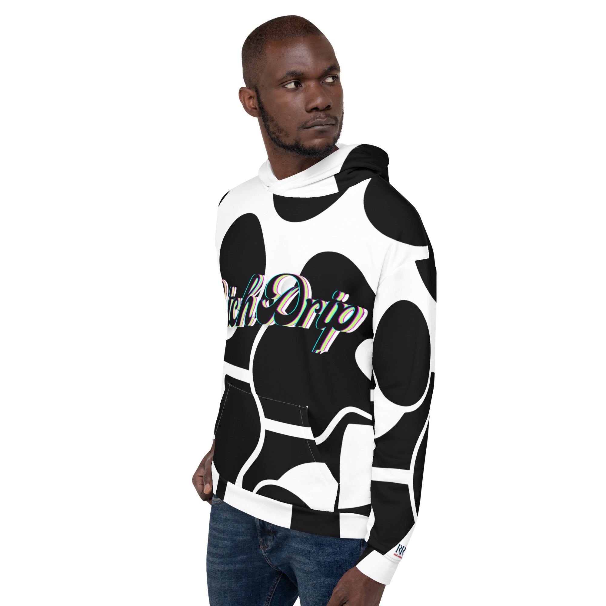 RD RR Love Paw Print - Unisex Hoodie