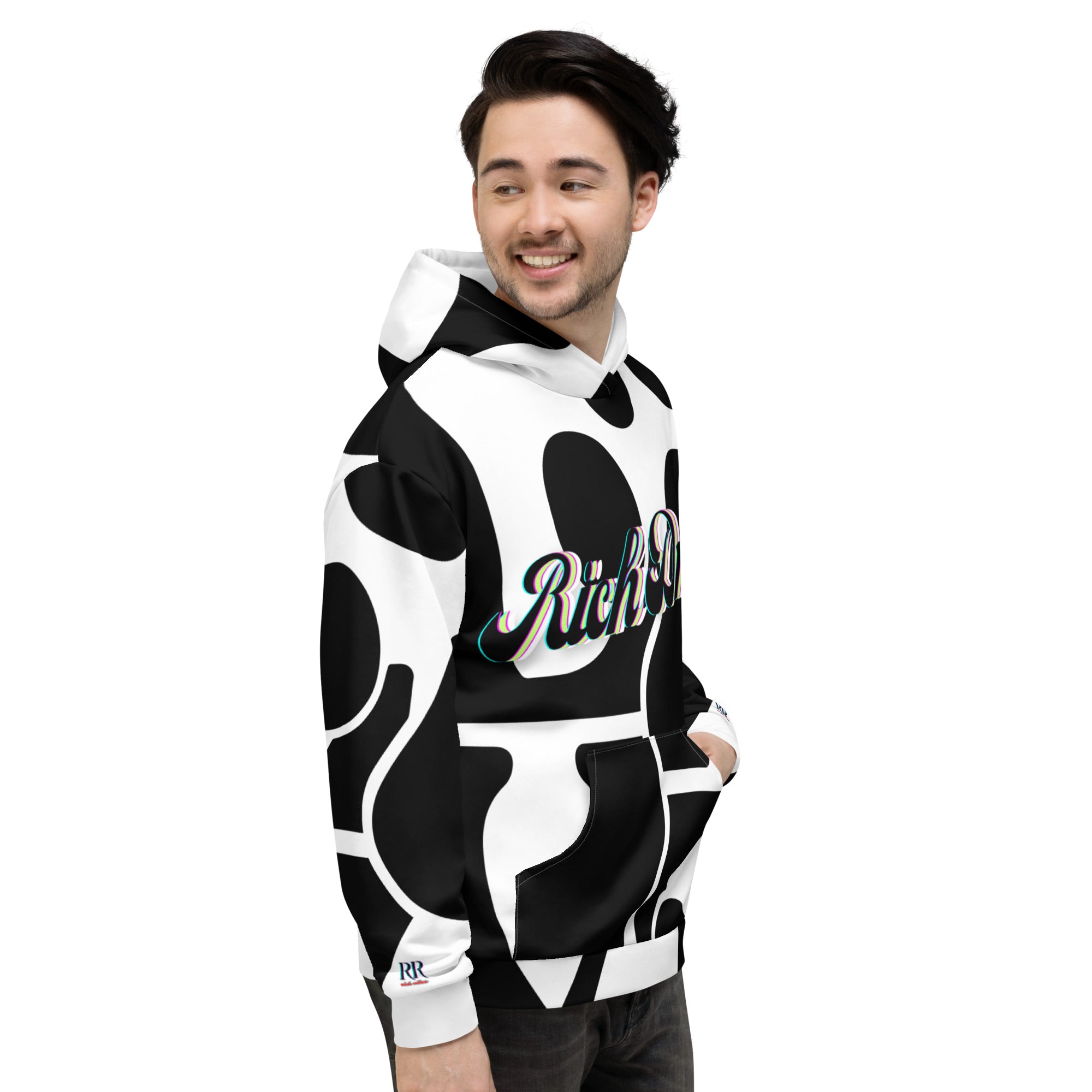 RD RR Love Paw Print - Unisex Hoodie