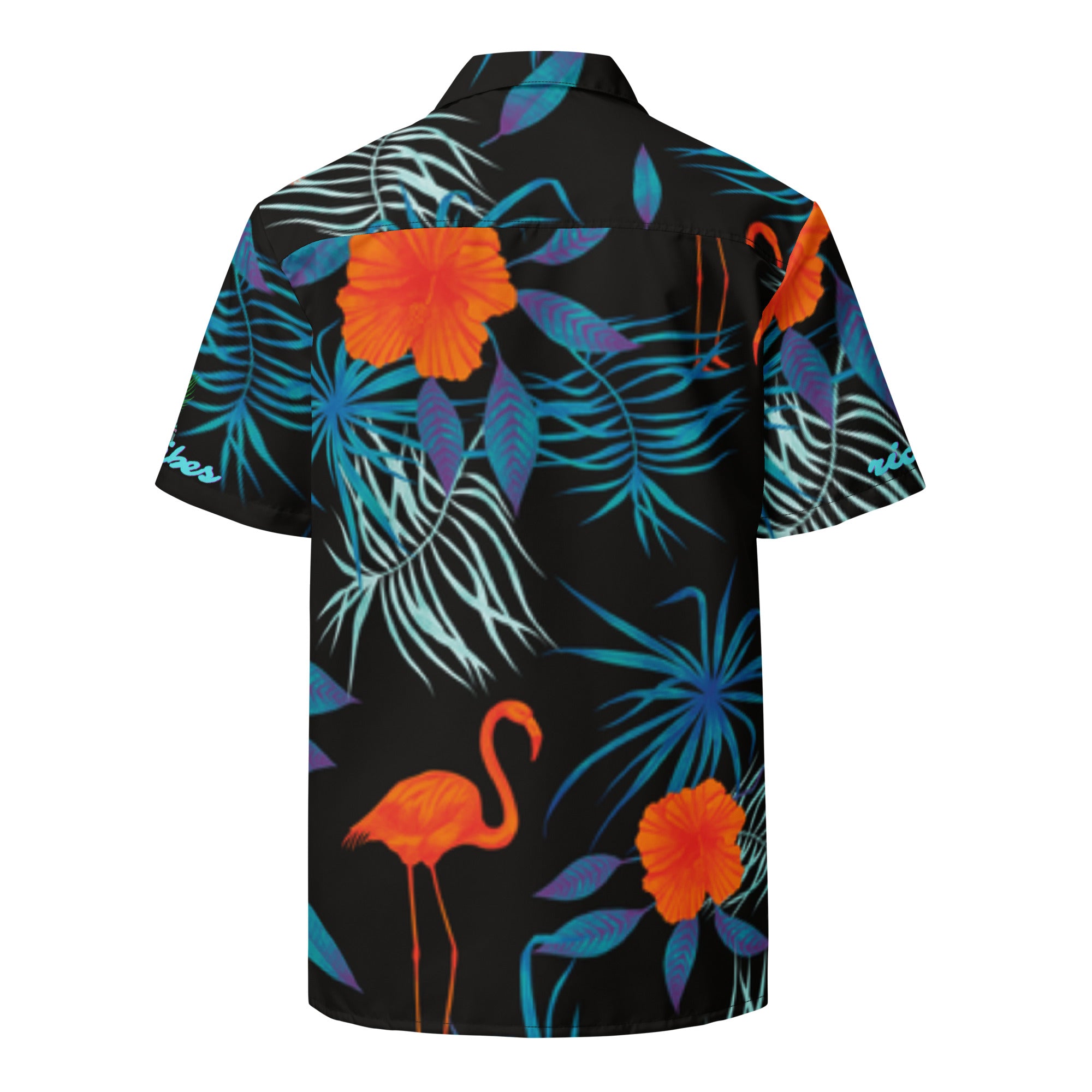 Rich Vibes Midnight Tropical Safari 3.0 - Unisex button shirt