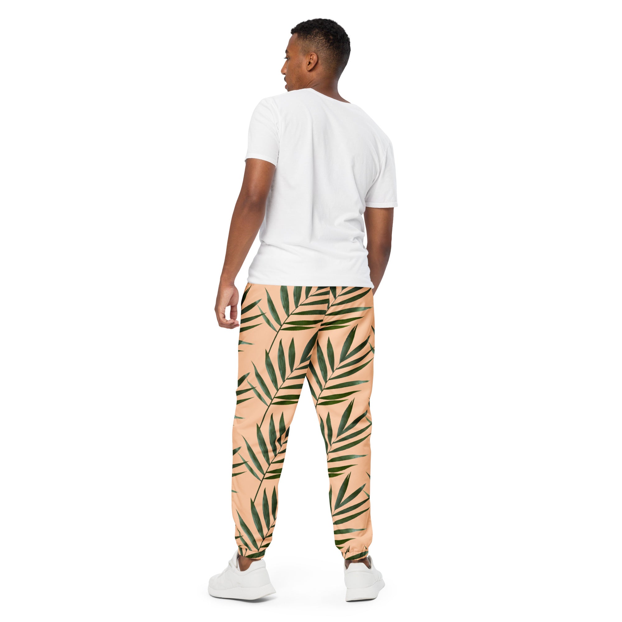 Rich Vibes Palm Tree Peach - track pants