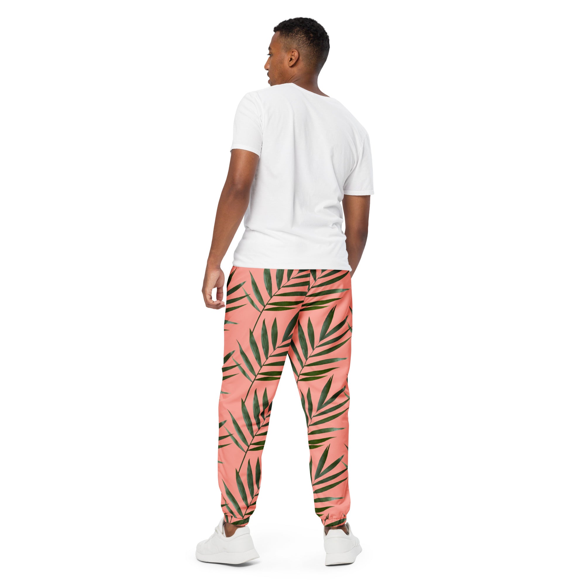 Rich Vibes Palm Tree Rose Bud - track pants